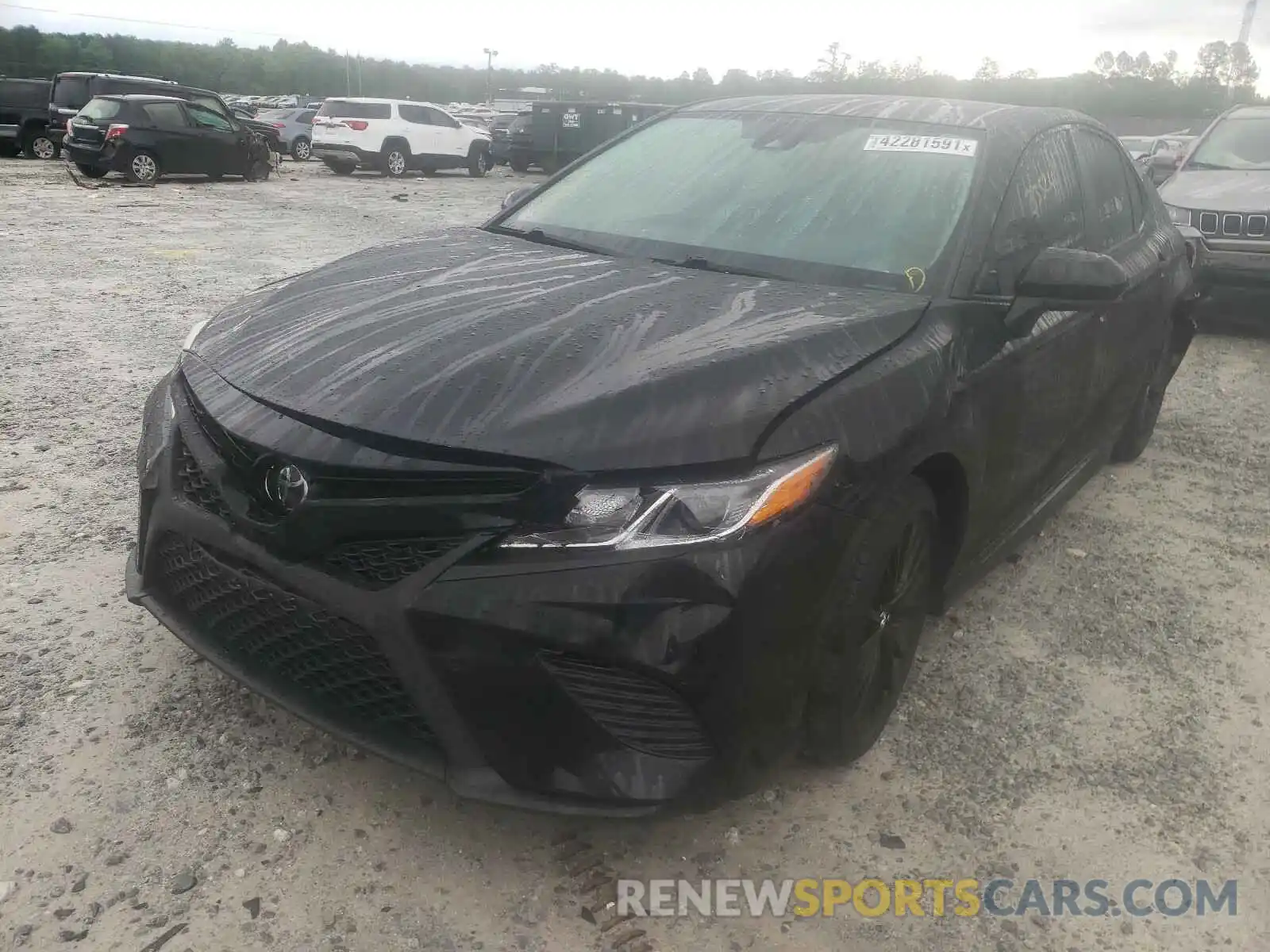 2 Photograph of a damaged car 4T1B11HK8KU284793 TOYOTA CAMRY 2019