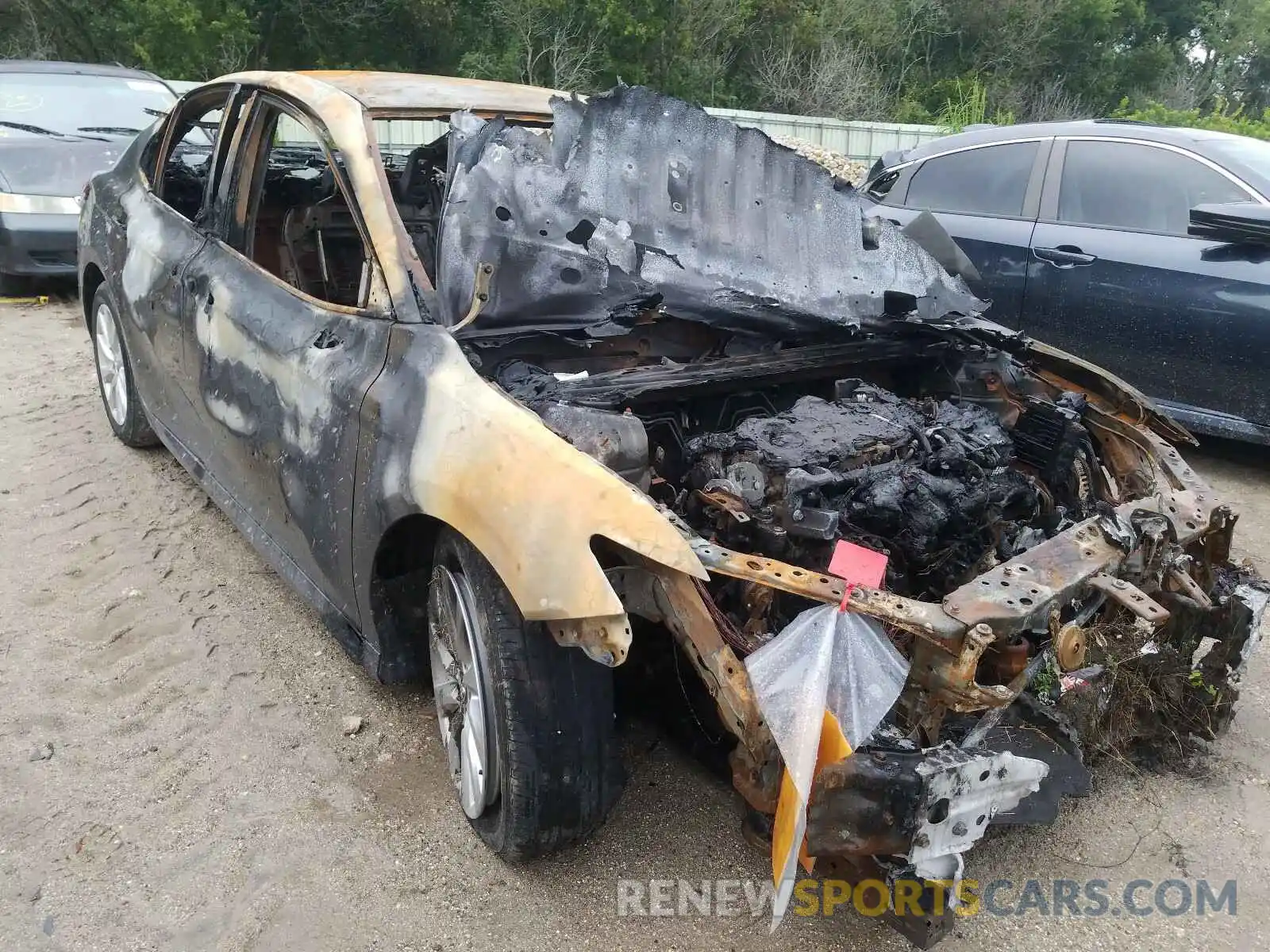 1 Фотография поврежденного автомобиля 4T1B11HK8KU286446 TOYOTA CAMRY 2019