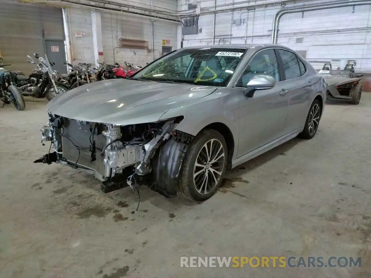 2 Photograph of a damaged car 4T1B11HK8KU287774 TOYOTA CAMRY 2019