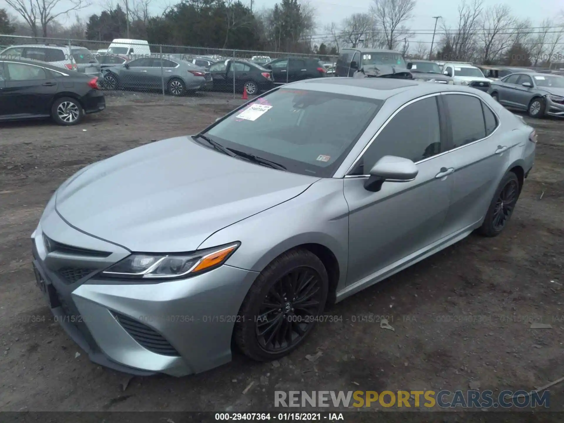 2 Photograph of a damaged car 4T1B11HK8KU288388 TOYOTA CAMRY 2019