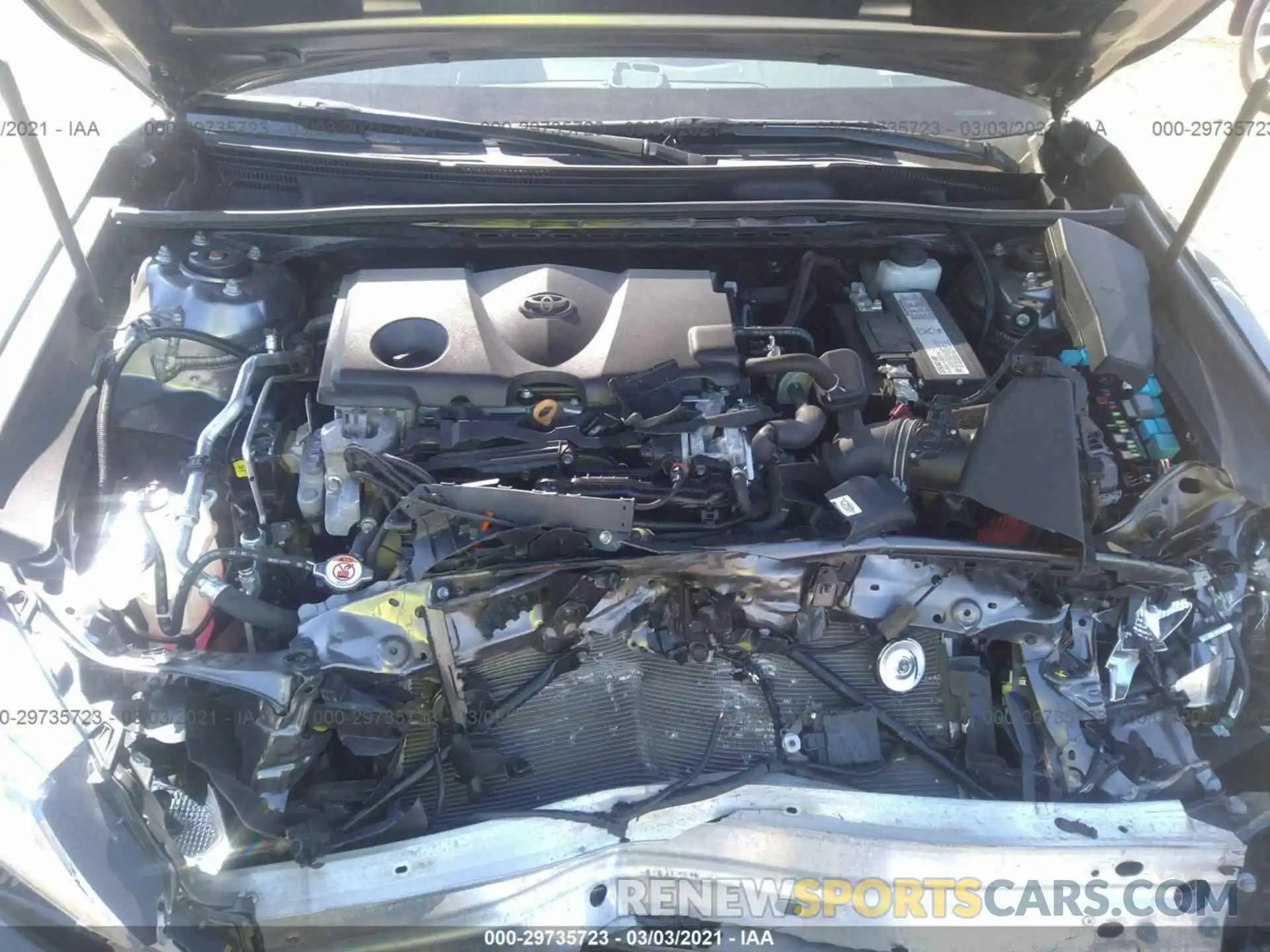 10 Photograph of a damaged car 4T1B11HK8KU288620 TOYOTA CAMRY 2019