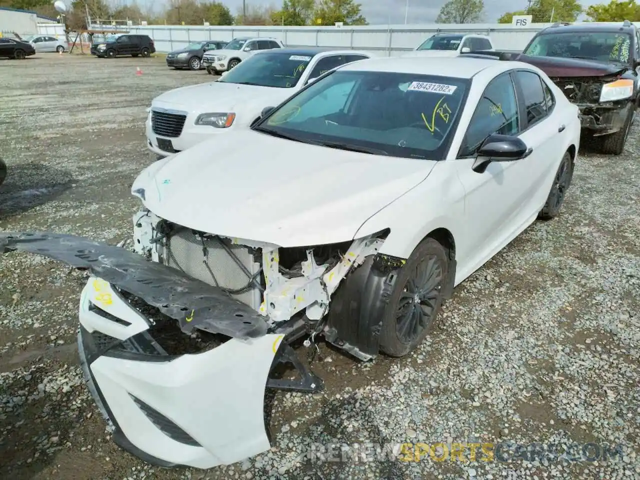 2 Photograph of a damaged car 4T1B11HK8KU288830 TOYOTA CAMRY 2019