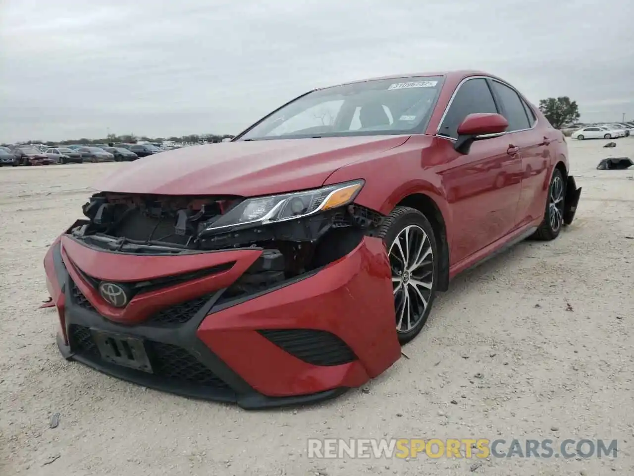 2 Photograph of a damaged car 4T1B11HK8KU289878 TOYOTA CAMRY 2019