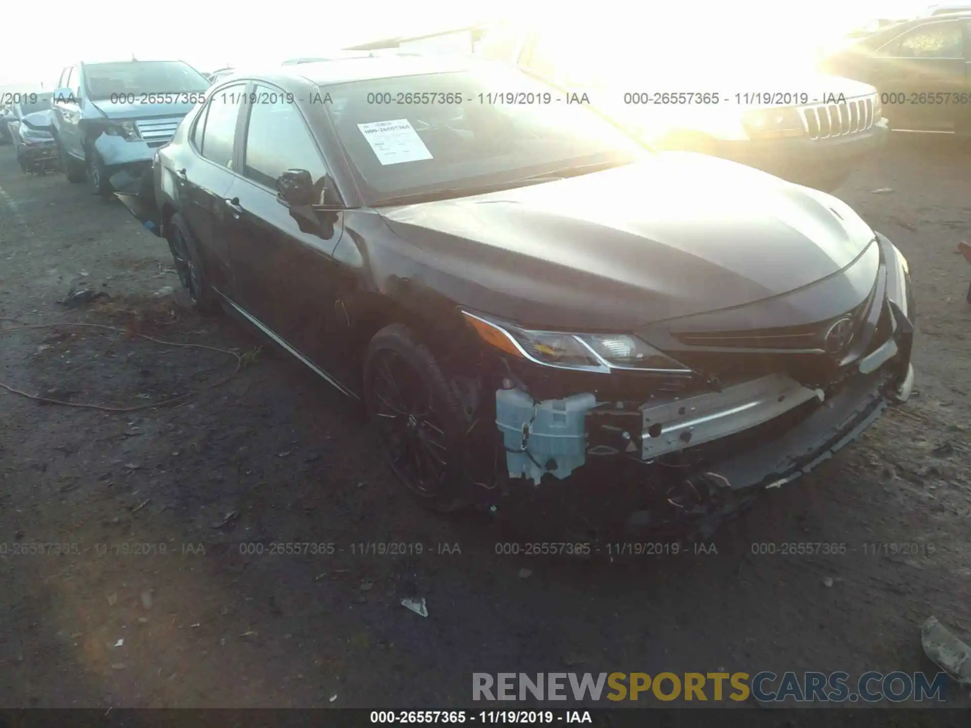 1 Photograph of a damaged car 4T1B11HK8KU290125 TOYOTA CAMRY 2019