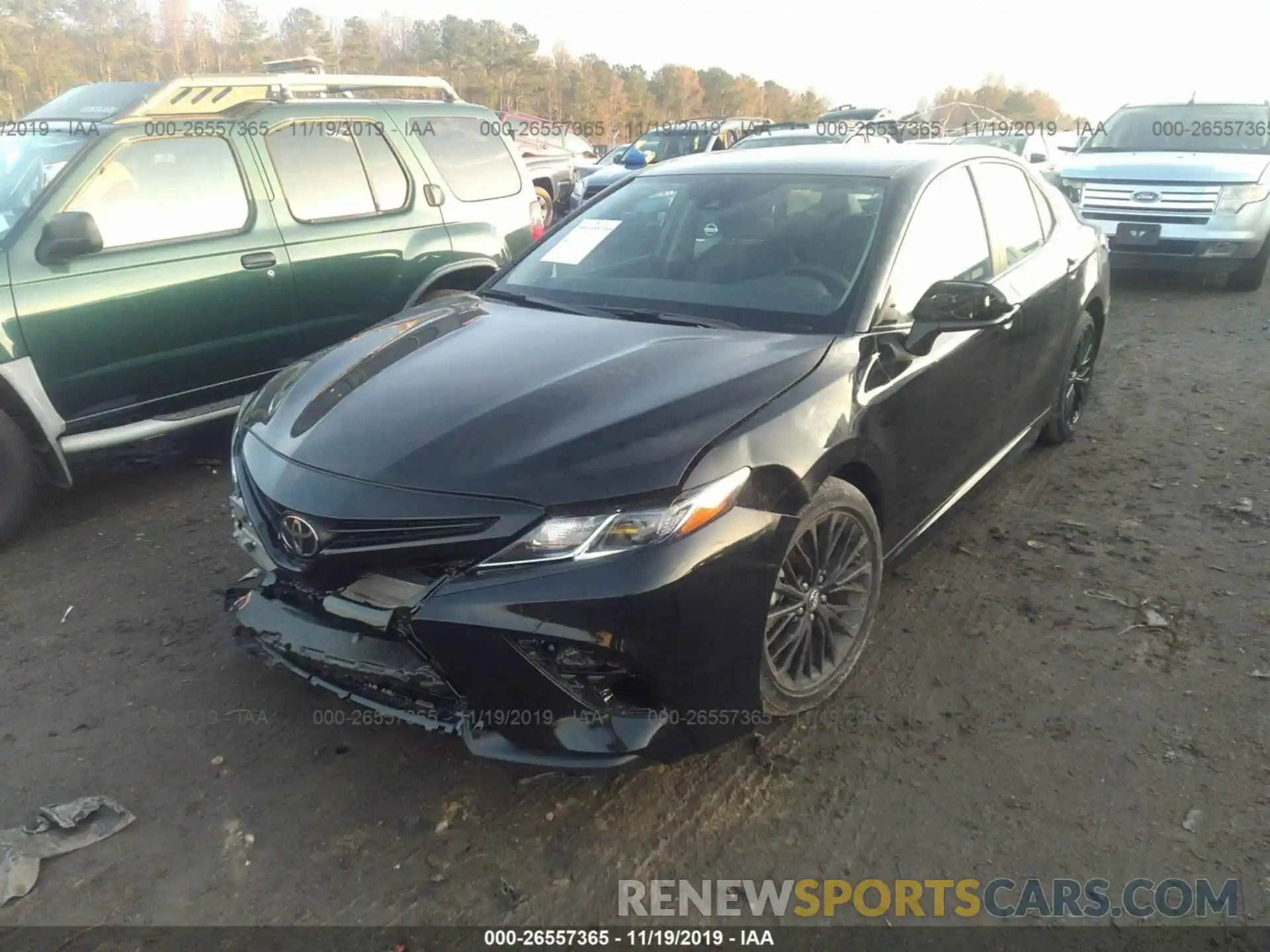 2 Photograph of a damaged car 4T1B11HK8KU290125 TOYOTA CAMRY 2019