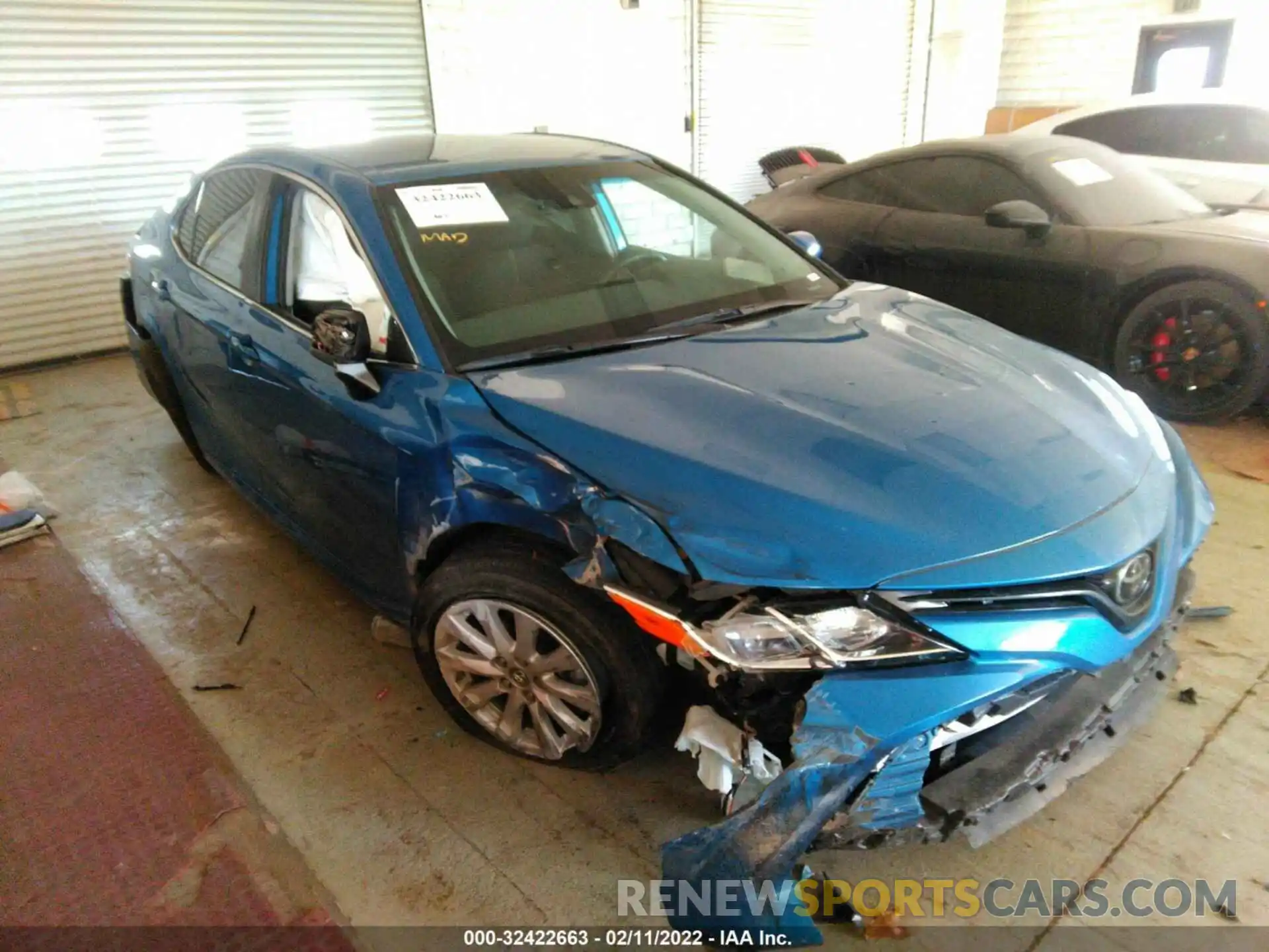 1 Photograph of a damaged car 4T1B11HK8KU290500 TOYOTA CAMRY 2019