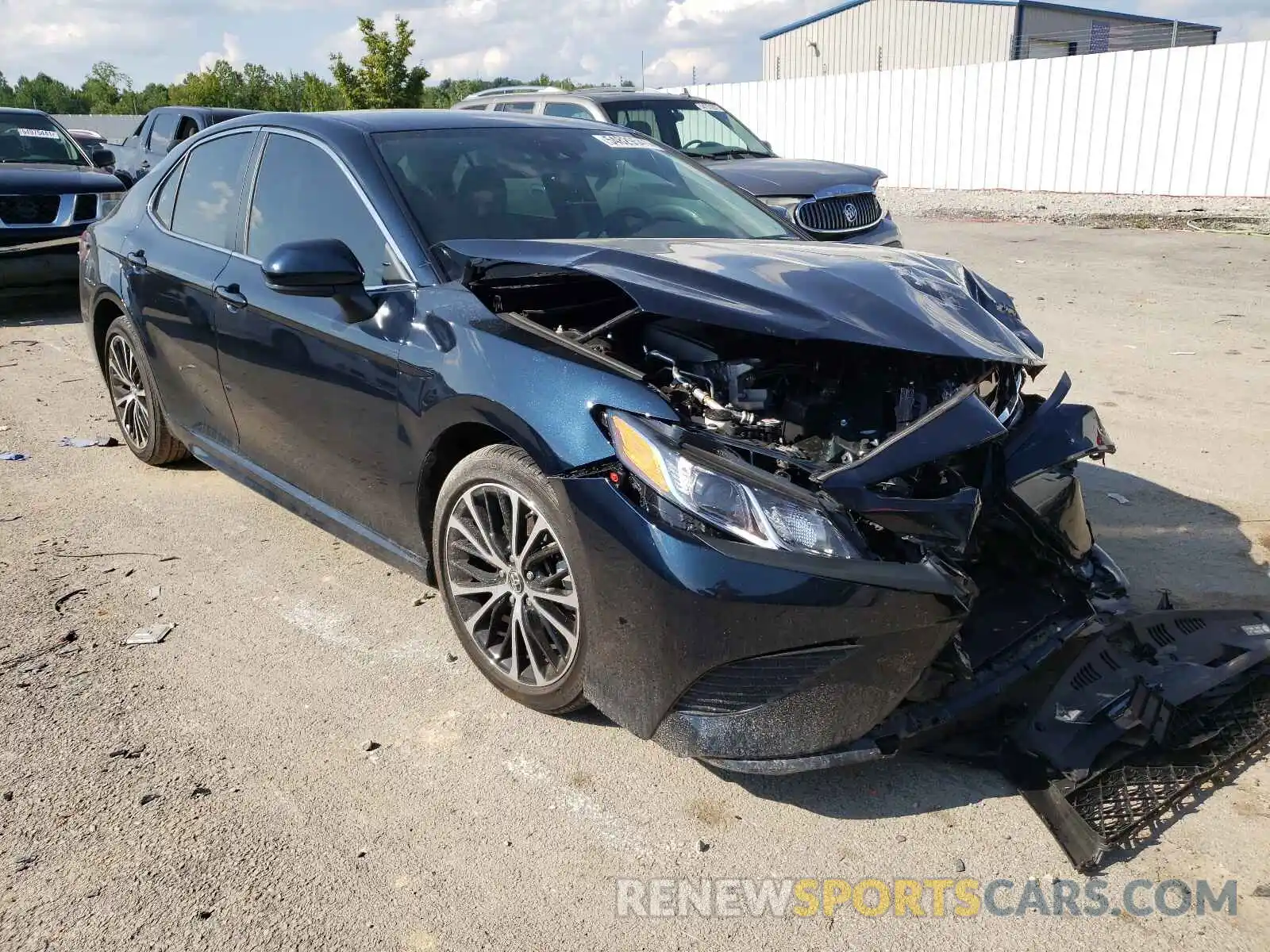 1 Photograph of a damaged car 4T1B11HK8KU290562 TOYOTA CAMRY 2019