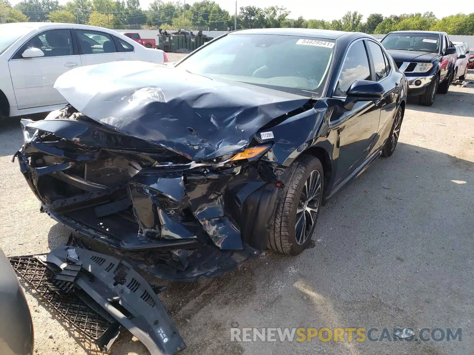 2 Photograph of a damaged car 4T1B11HK8KU290562 TOYOTA CAMRY 2019