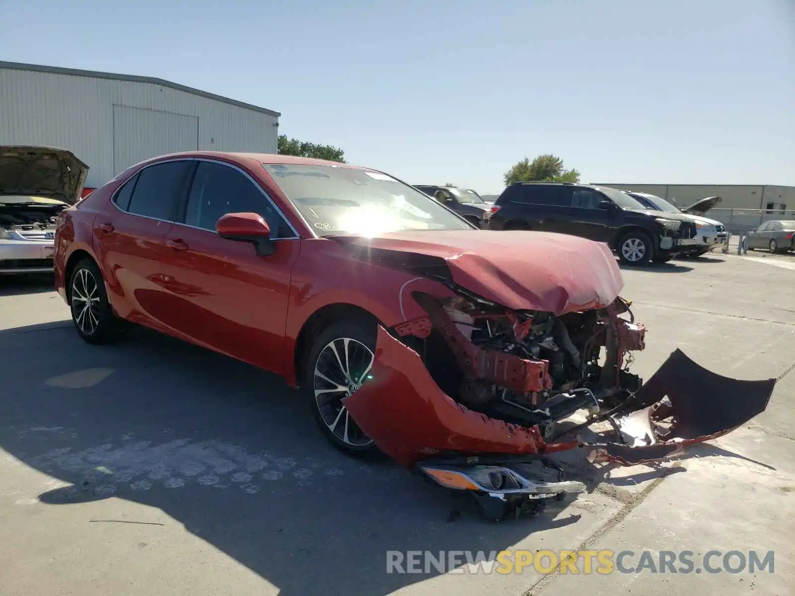 1 Photograph of a damaged car 4T1B11HK8KU291128 TOYOTA CAMRY 2019