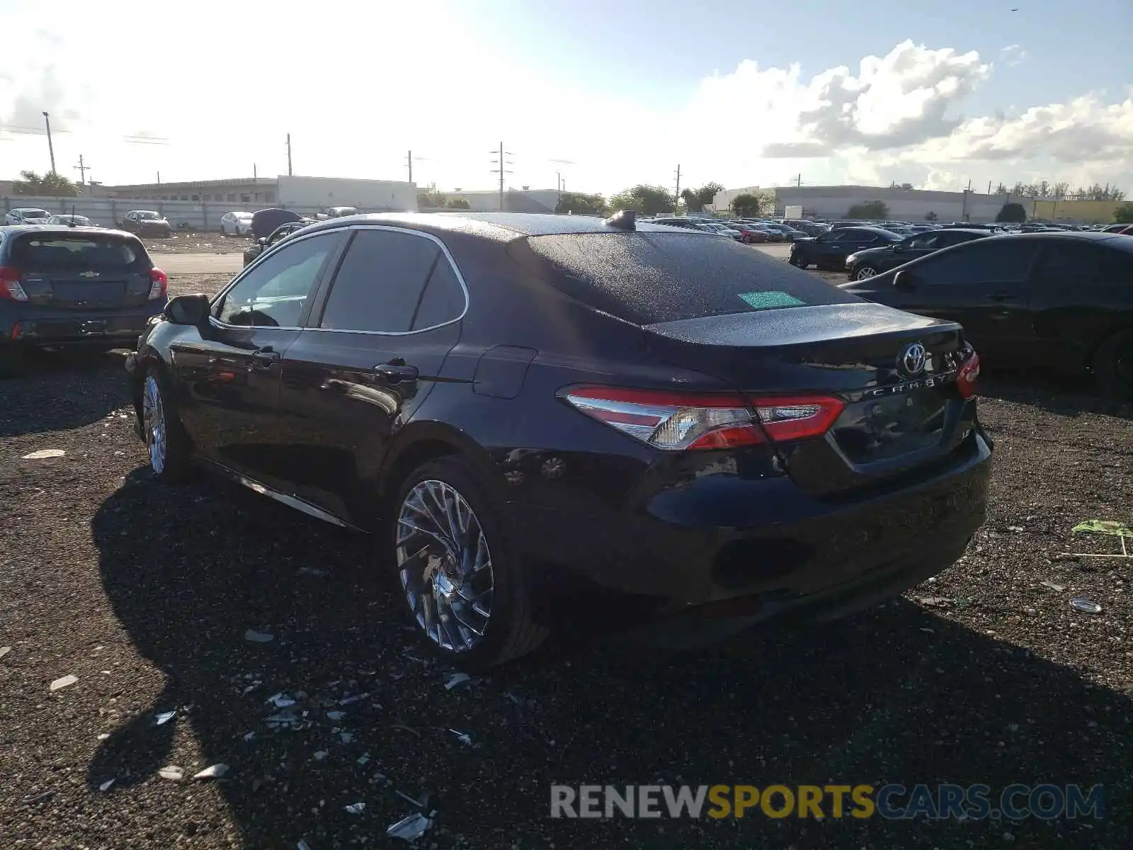 3 Photograph of a damaged car 4T1B11HK8KU291842 TOYOTA CAMRY 2019