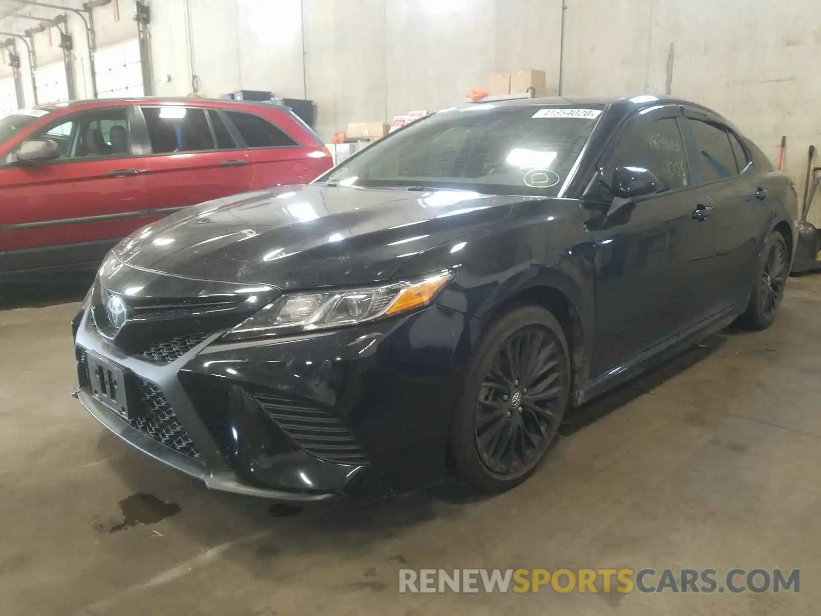 2 Photograph of a damaged car 4T1B11HK8KU292604 TOYOTA CAMRY 2019