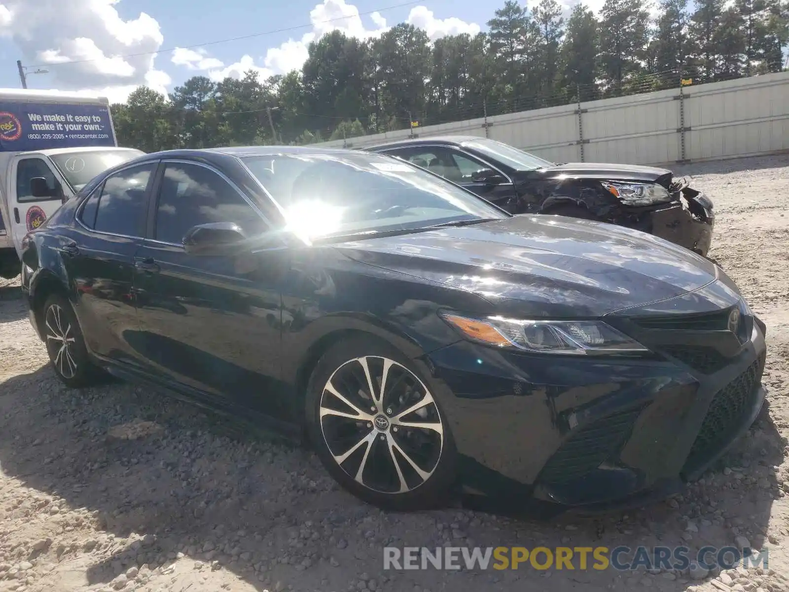 1 Photograph of a damaged car 4T1B11HK8KU293803 TOYOTA CAMRY 2019