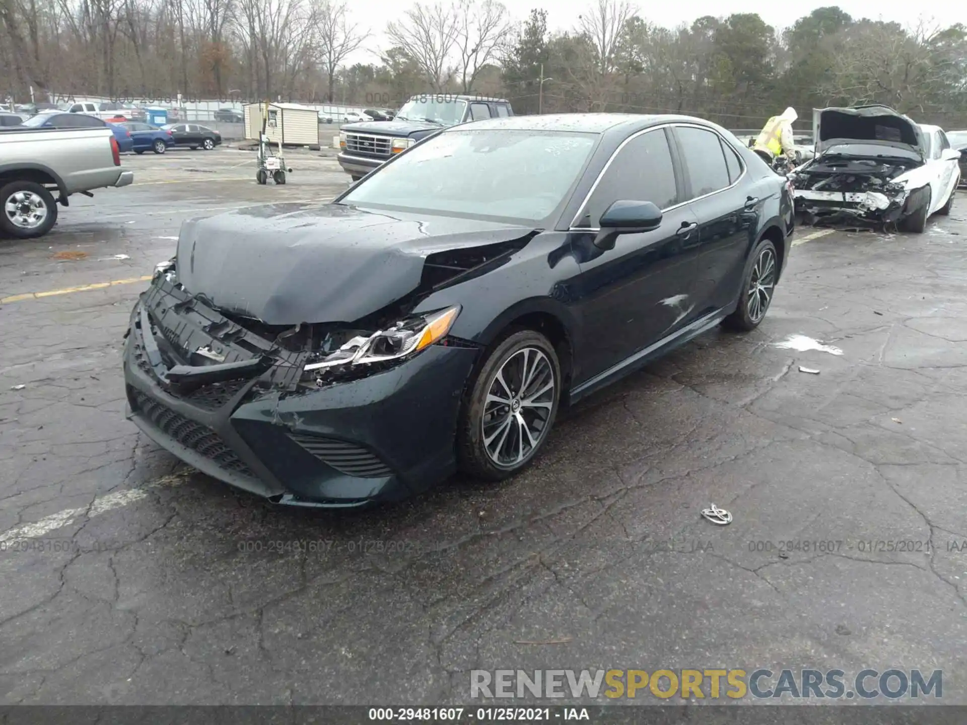 2 Photograph of a damaged car 4T1B11HK8KU294627 TOYOTA CAMRY 2019