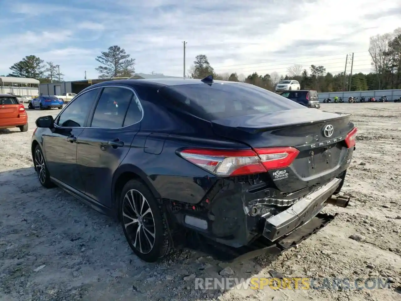 3 Photograph of a damaged car 4T1B11HK8KU295485 TOYOTA CAMRY 2019