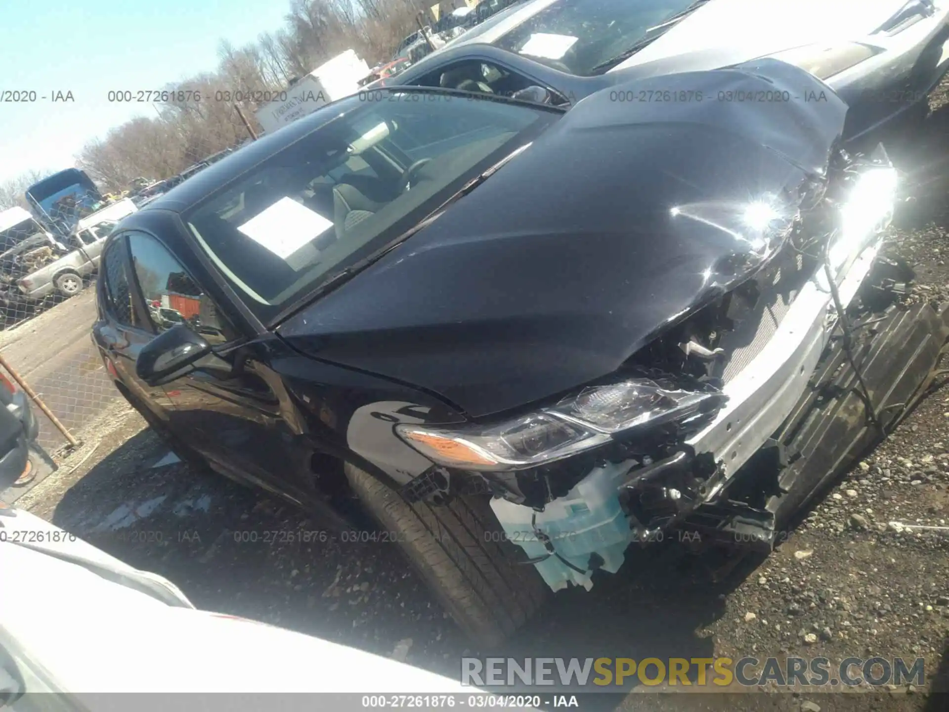 1 Photograph of a damaged car 4T1B11HK8KU295535 TOYOTA CAMRY 2019