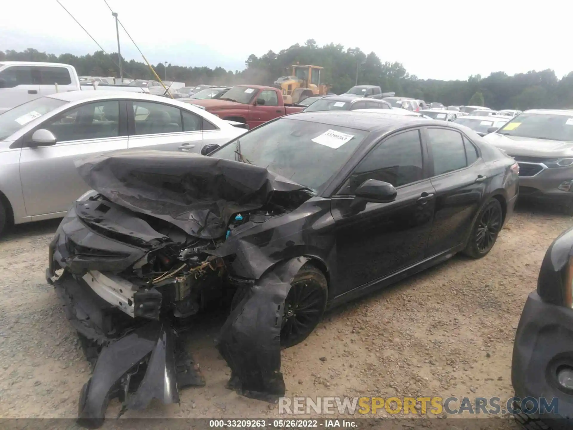 2 Photograph of a damaged car 4T1B11HK8KU295986 TOYOTA CAMRY 2019