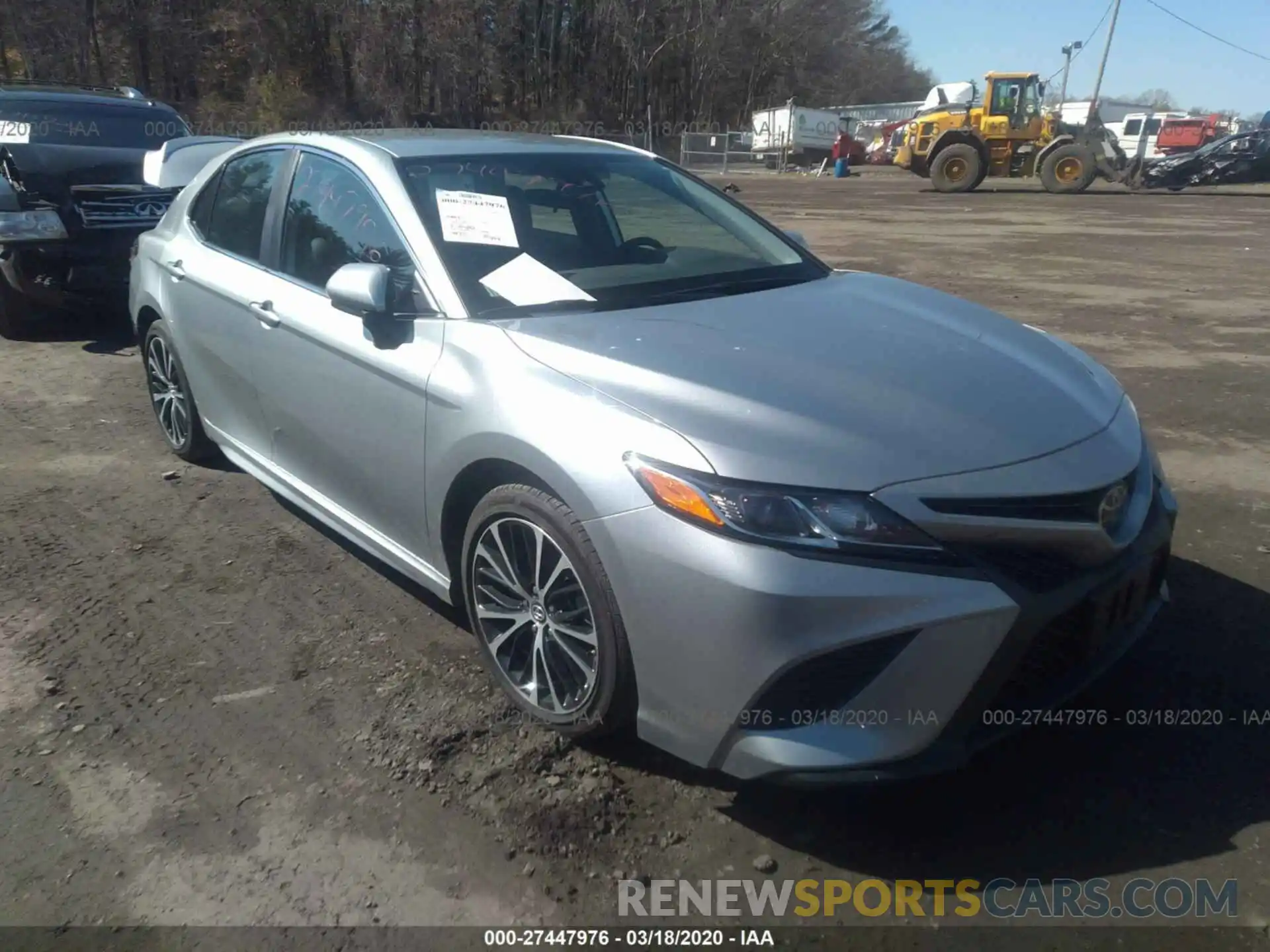 1 Photograph of a damaged car 4T1B11HK8KU296572 TOYOTA CAMRY 2019