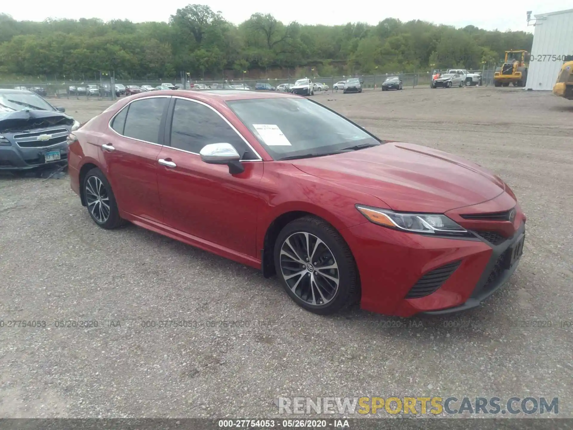 1 Photograph of a damaged car 4T1B11HK8KU296958 TOYOTA CAMRY 2019