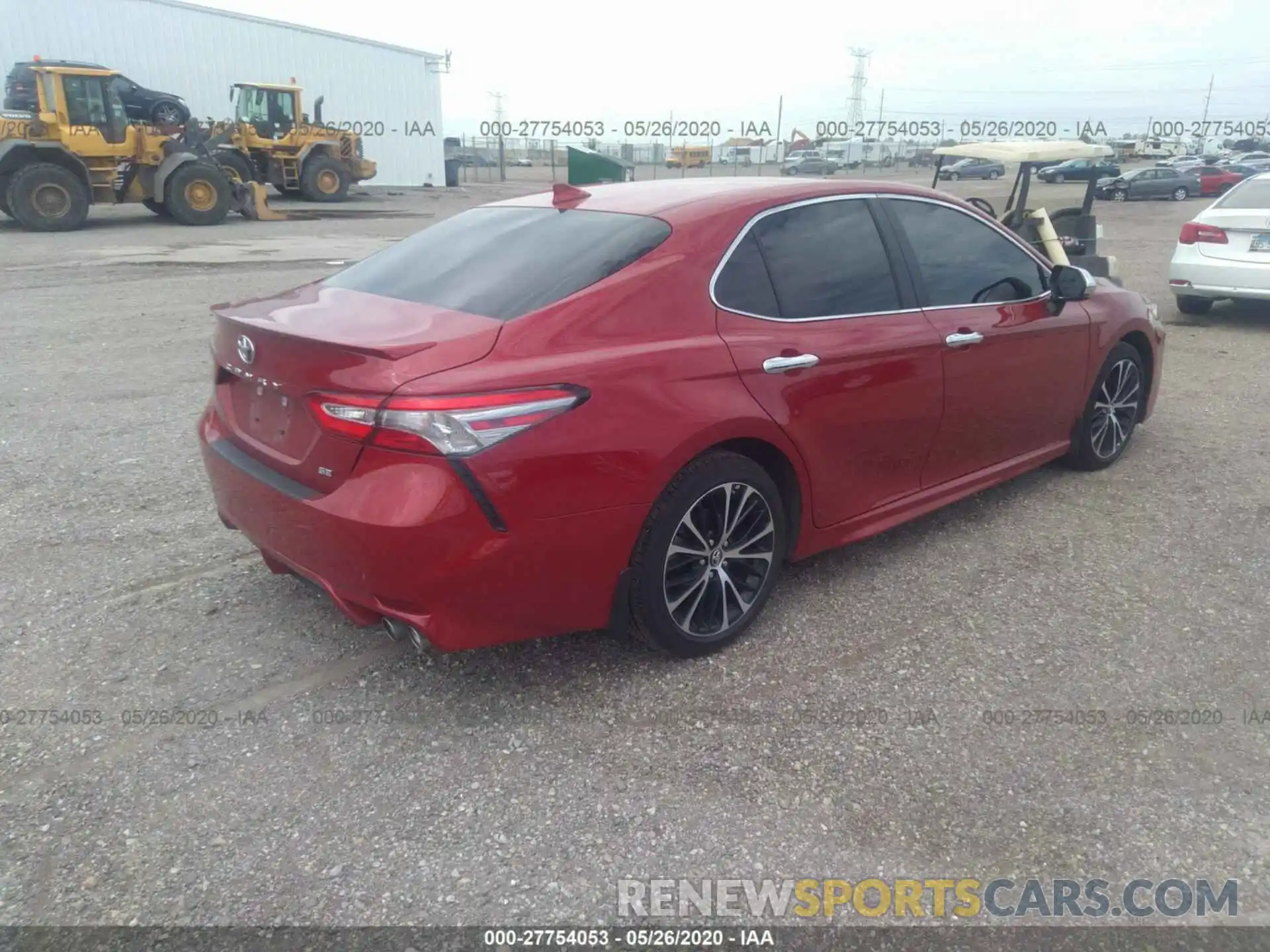 4 Photograph of a damaged car 4T1B11HK8KU296958 TOYOTA CAMRY 2019