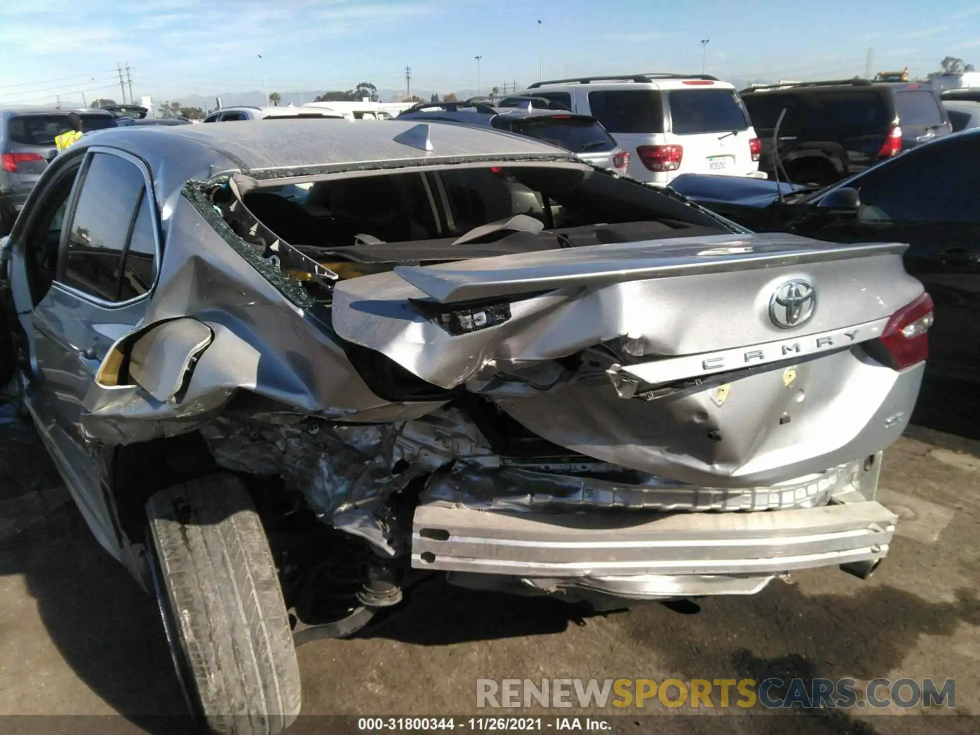 6 Photograph of a damaged car 4T1B11HK8KU298774 TOYOTA CAMRY 2019