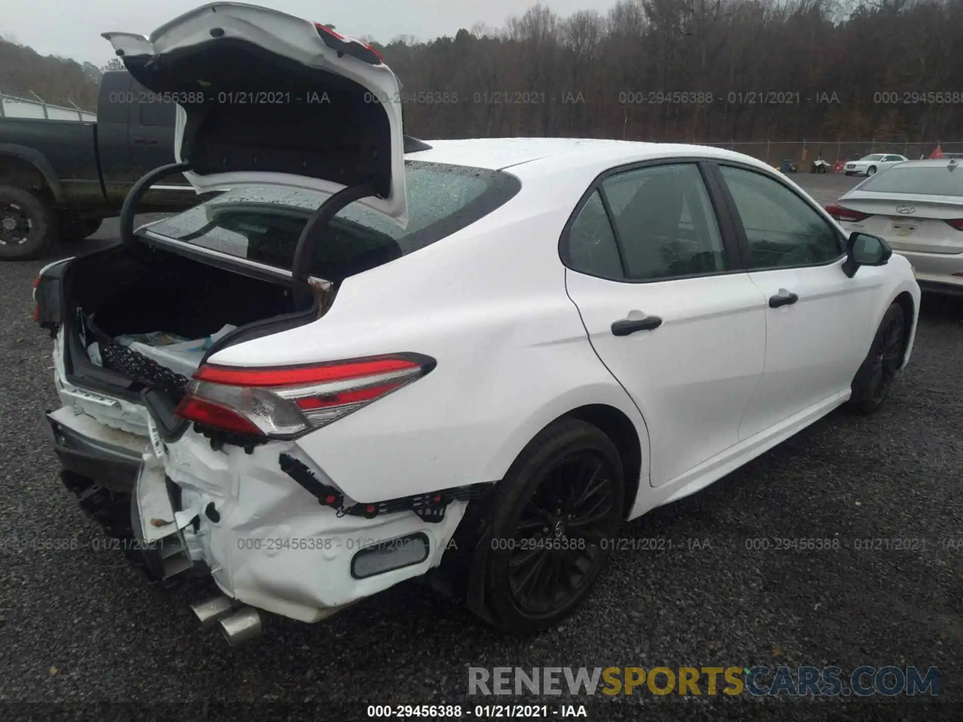 4 Photograph of a damaged car 4T1B11HK8KU300099 TOYOTA CAMRY 2019