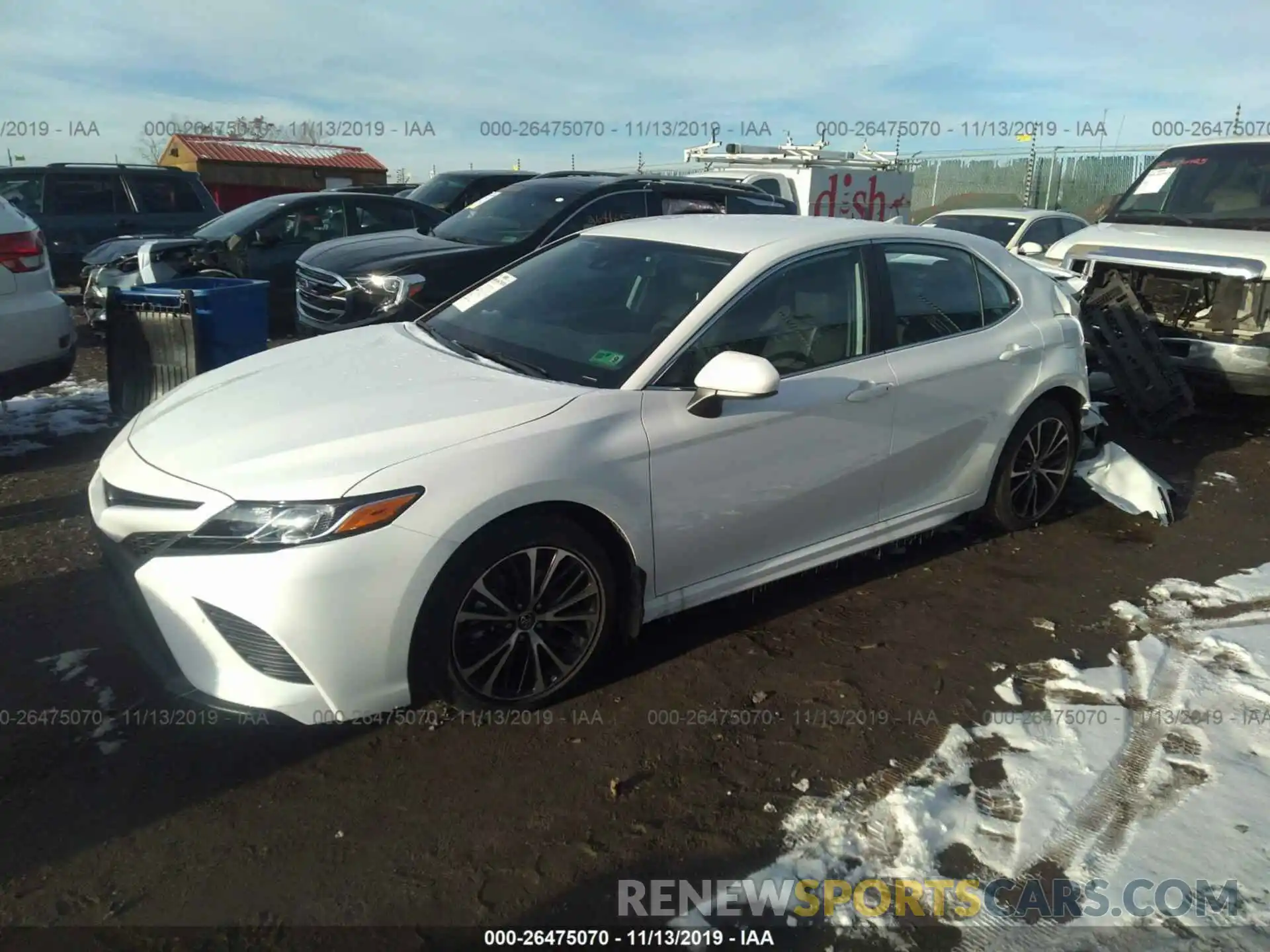 2 Photograph of a damaged car 4T1B11HK8KU300300 TOYOTA CAMRY 2019