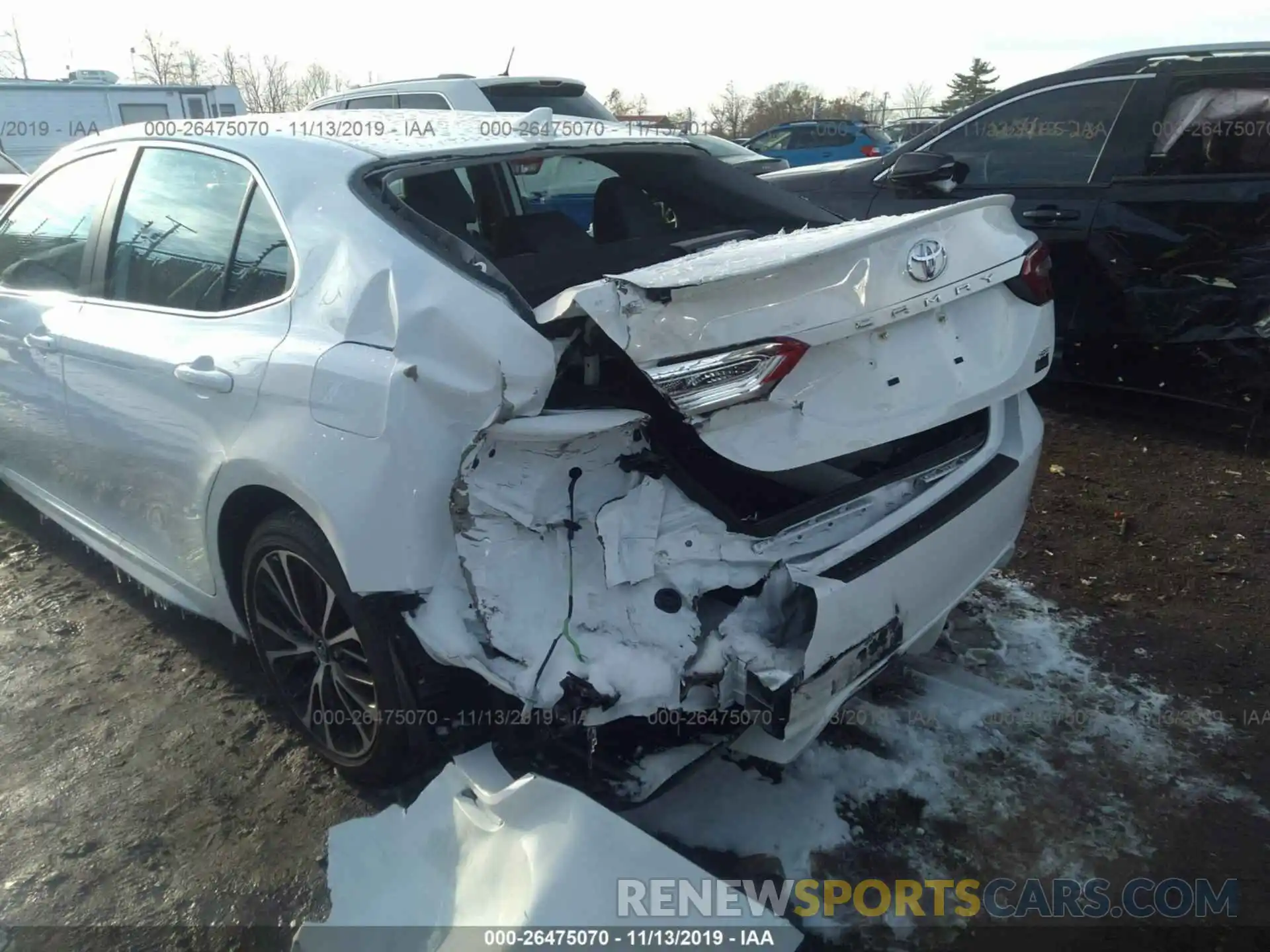 6 Фотография поврежденного автомобиля 4T1B11HK8KU300300 TOYOTA CAMRY 2019