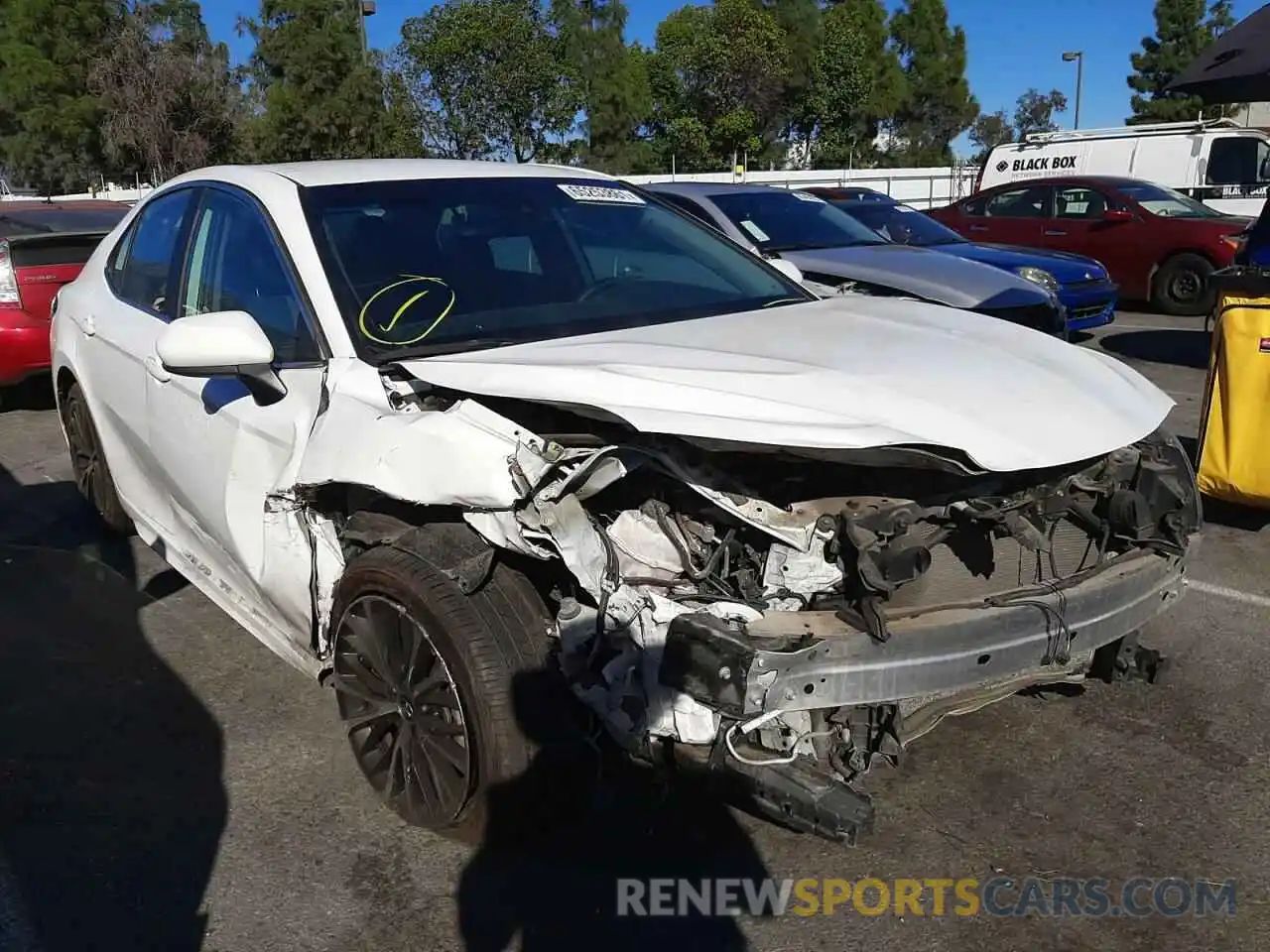 1 Photograph of a damaged car 4T1B11HK8KU679198 TOYOTA CAMRY 2019