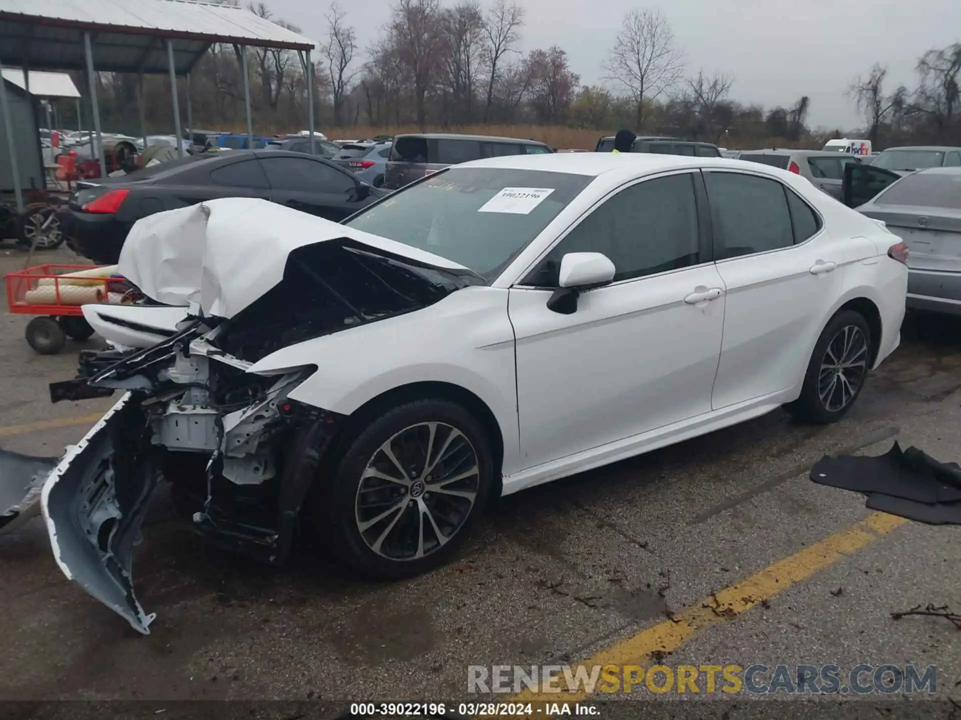 2 Photograph of a damaged car 4T1B11HK8KU680979 TOYOTA CAMRY 2019