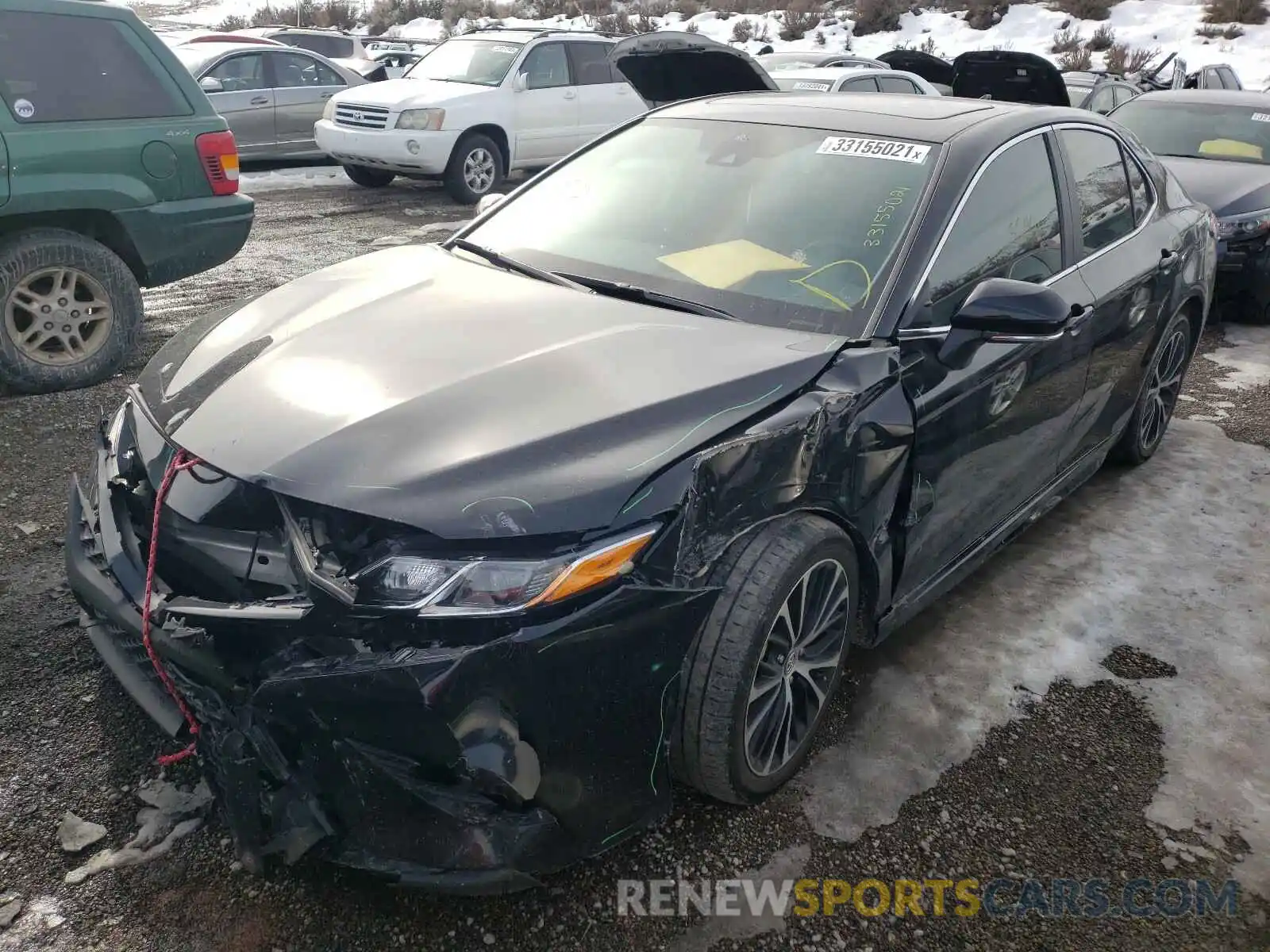 2 Photograph of a damaged car 4T1B11HK8KU682375 TOYOTA CAMRY 2019