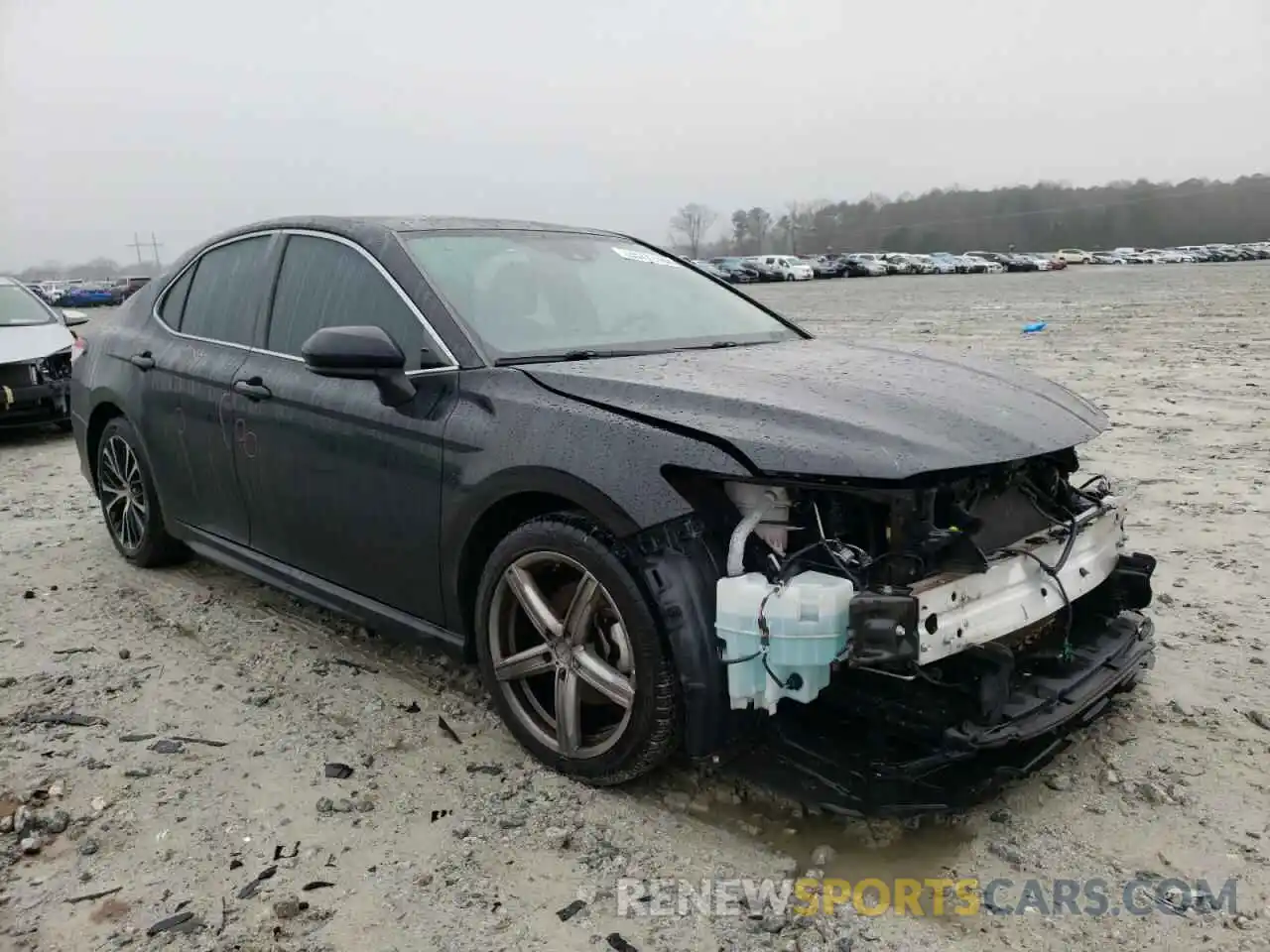 1 Photograph of a damaged car 4T1B11HK8KU682649 TOYOTA CAMRY 2019