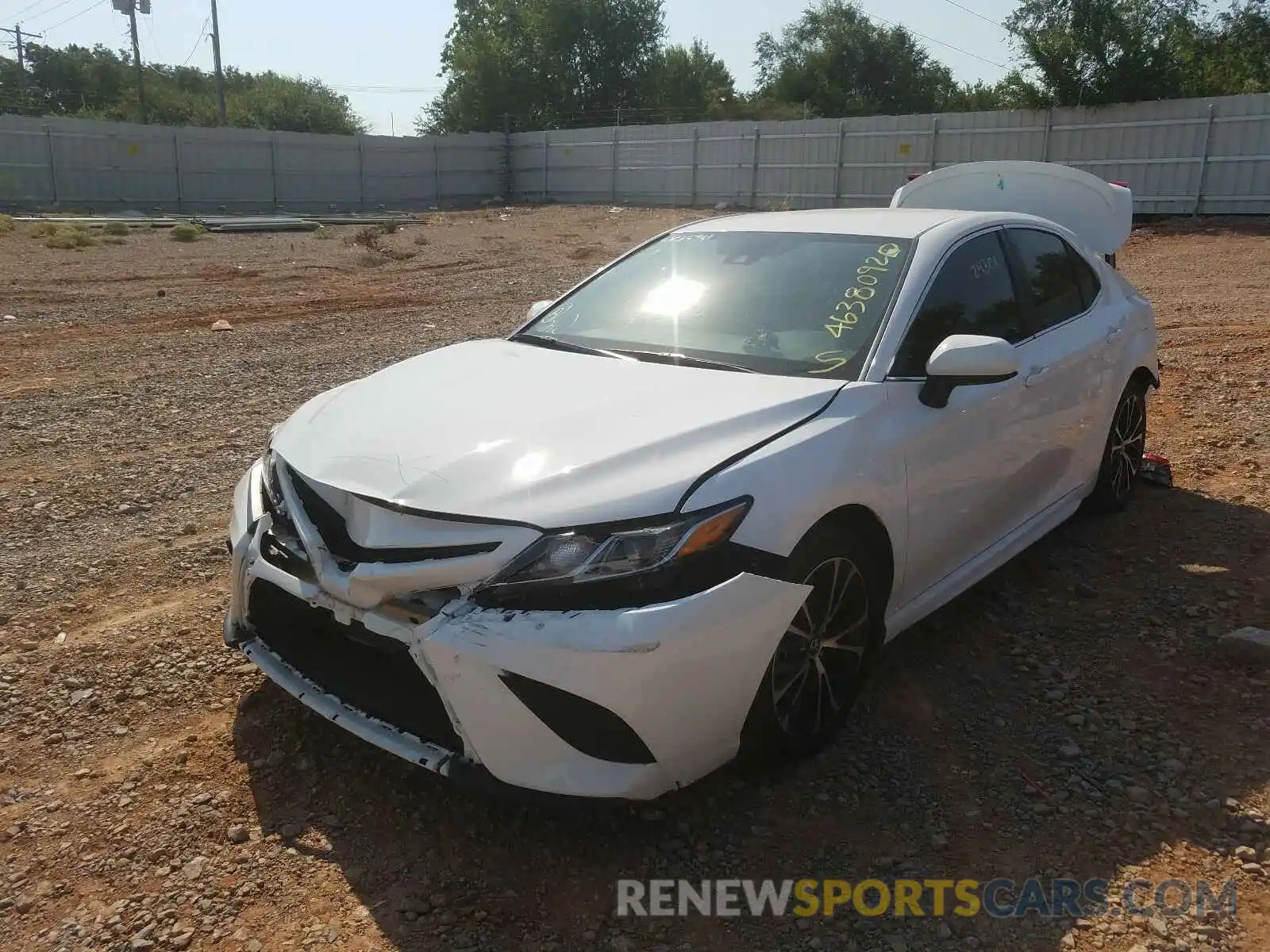 2 Photograph of a damaged car 4T1B11HK8KU683994 TOYOTA CAMRY 2019