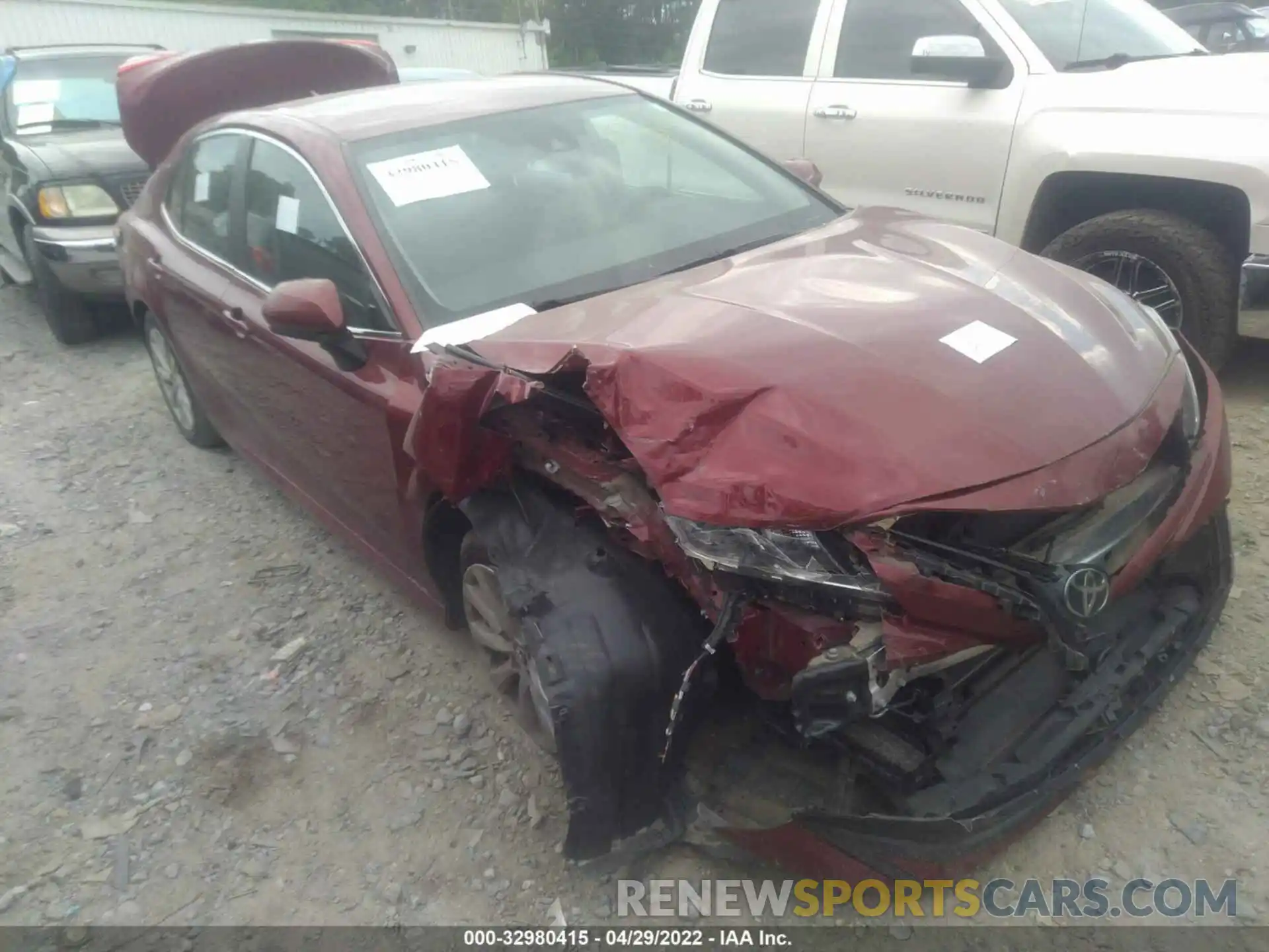 1 Photograph of a damaged car 4T1B11HK8KU684370 TOYOTA CAMRY 2019