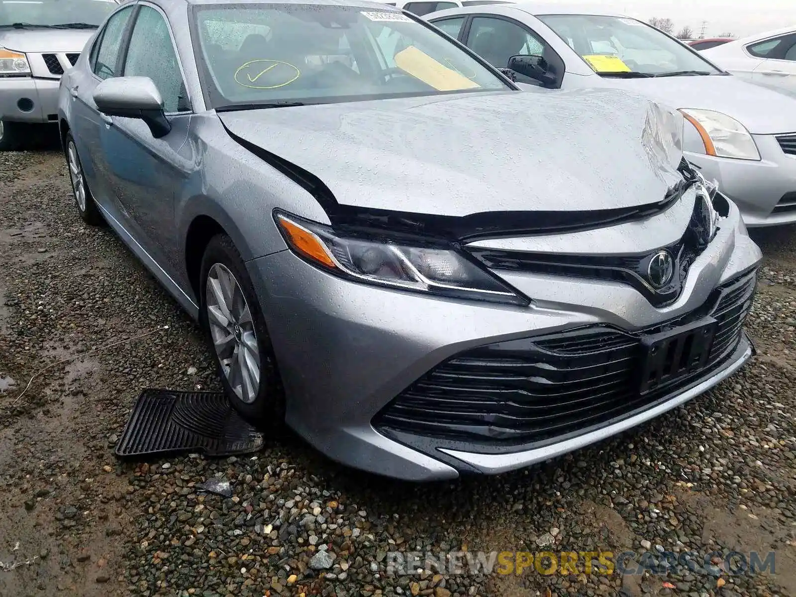 1 Photograph of a damaged car 4T1B11HK8KU684966 TOYOTA CAMRY 2019