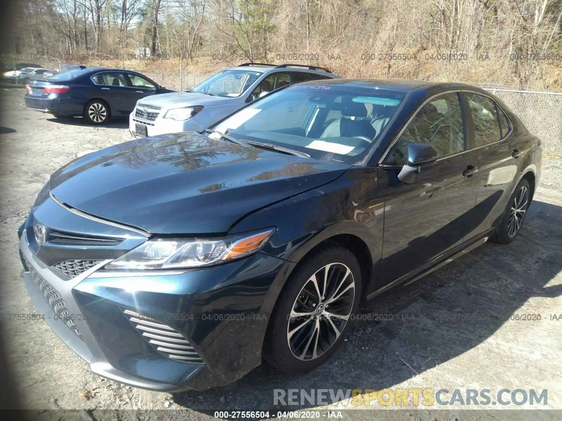 2 Photograph of a damaged car 4T1B11HK8KU686331 TOYOTA CAMRY 2019