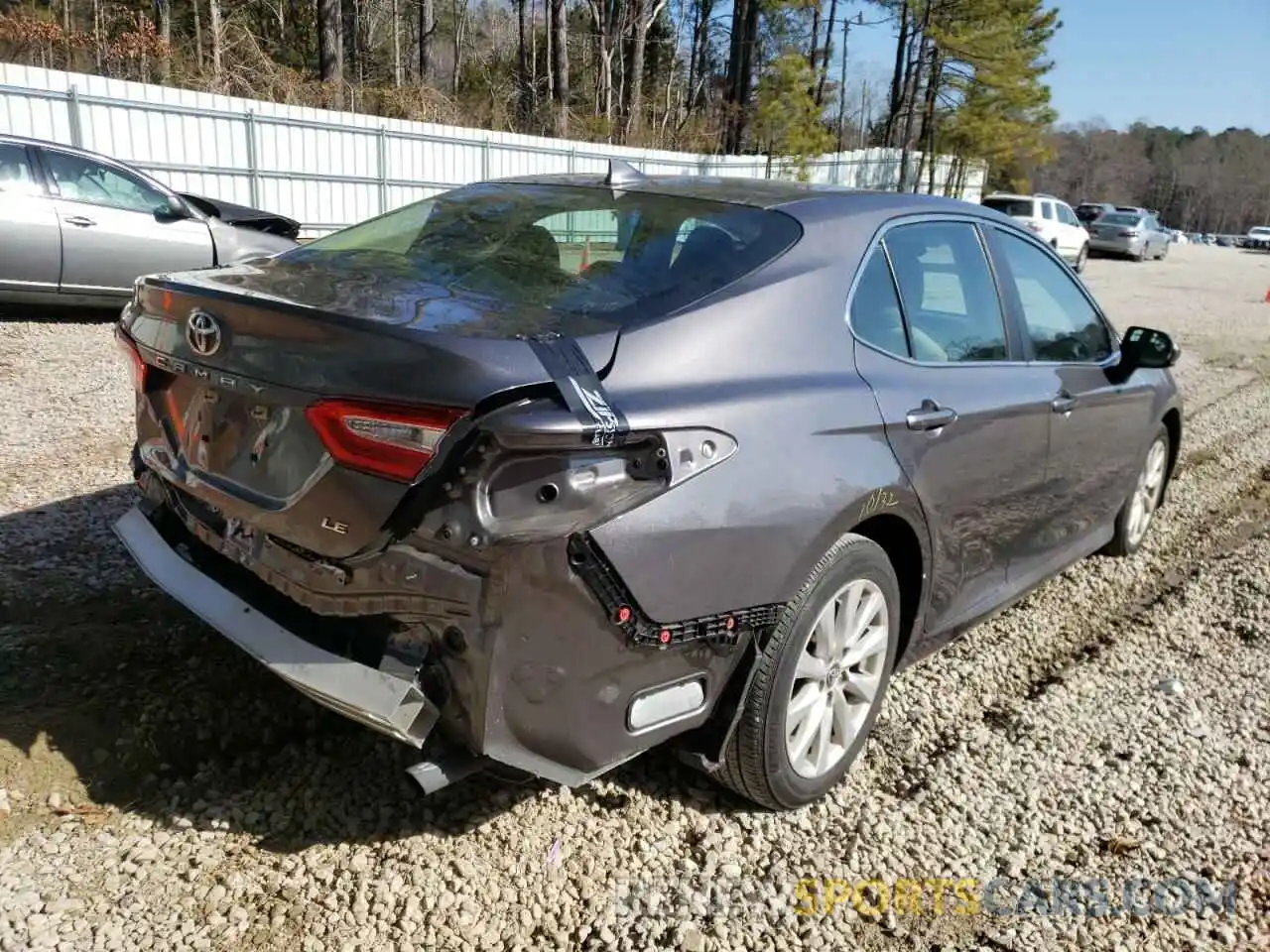 4 Photograph of a damaged car 4T1B11HK8KU687026 TOYOTA CAMRY 2019