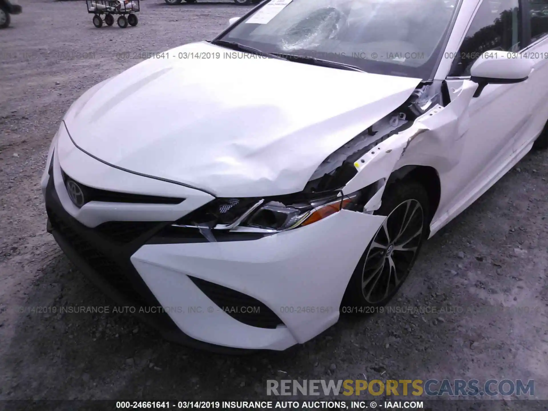 6 Photograph of a damaged car 4T1B11HK8KU691593 TOYOTA CAMRY 2019