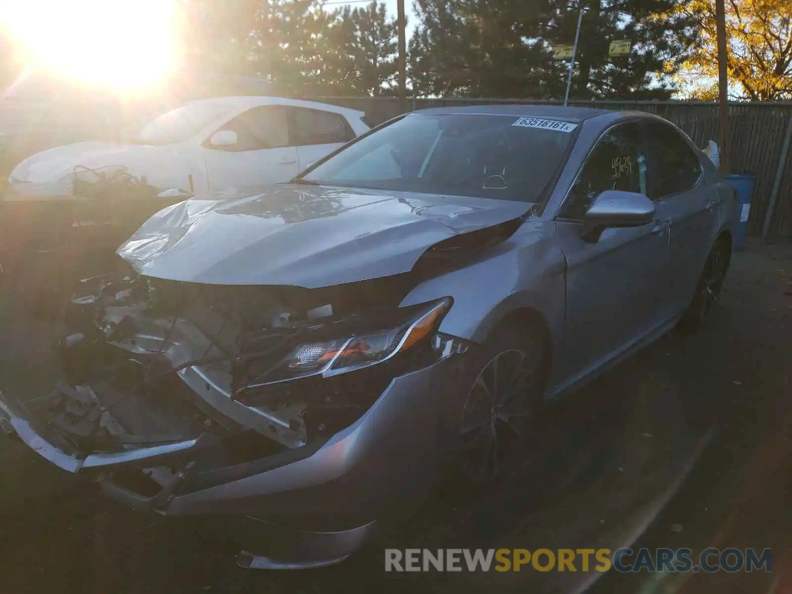 2 Photograph of a damaged car 4T1B11HK8KU691805 TOYOTA CAMRY 2019