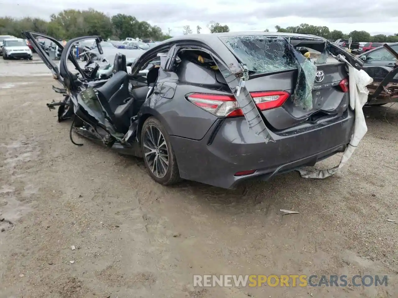 3 Photograph of a damaged car 4T1B11HK8KU692002 TOYOTA CAMRY 2019