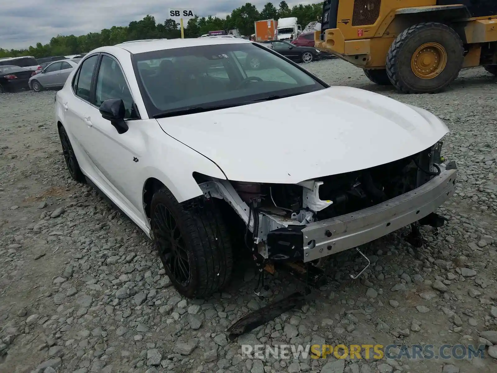 1 Photograph of a damaged car 4T1B11HK8KU692775 TOYOTA CAMRY 2019