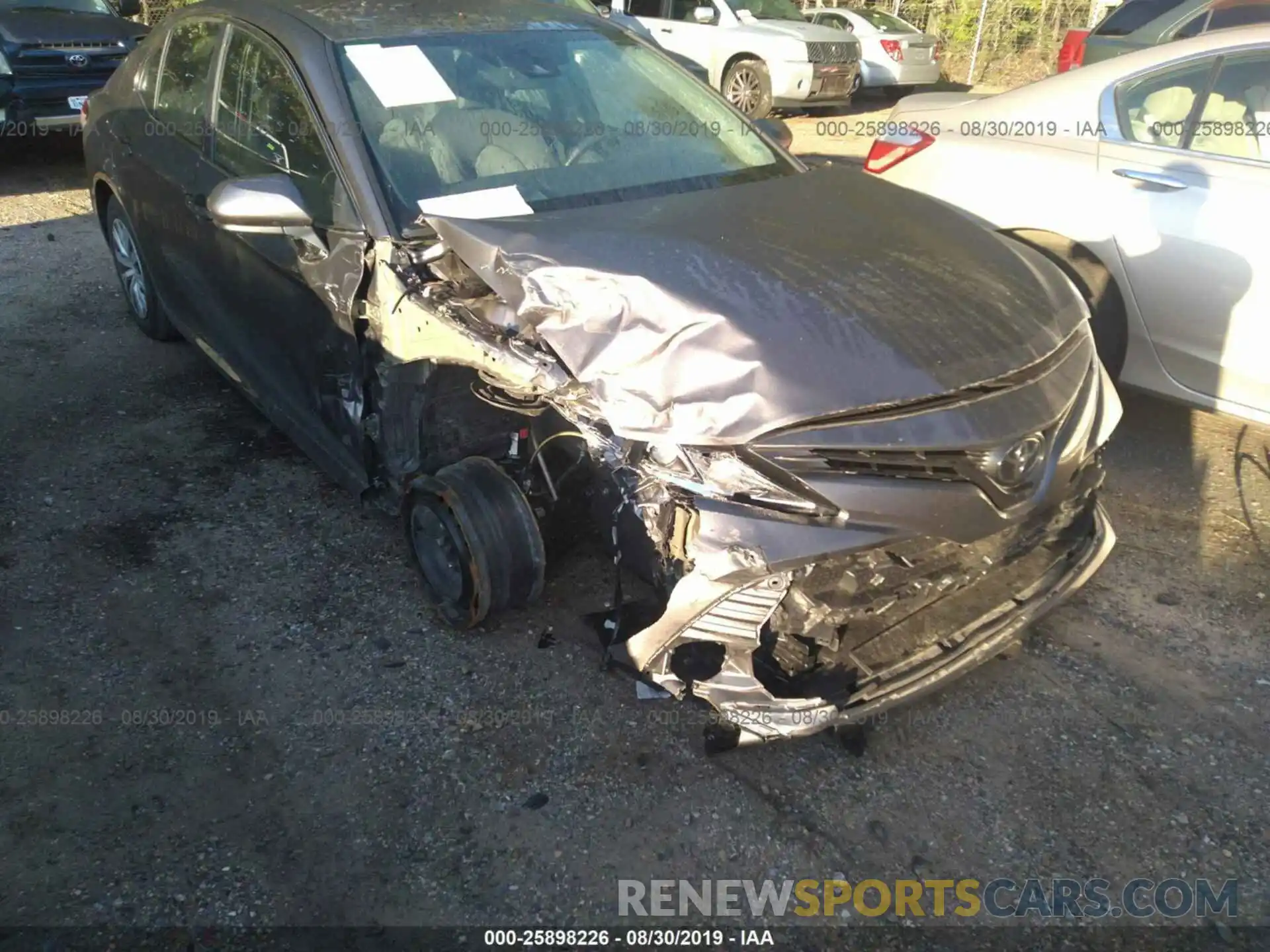 6 Photograph of a damaged car 4T1B11HK8KU695434 TOYOTA CAMRY 2019