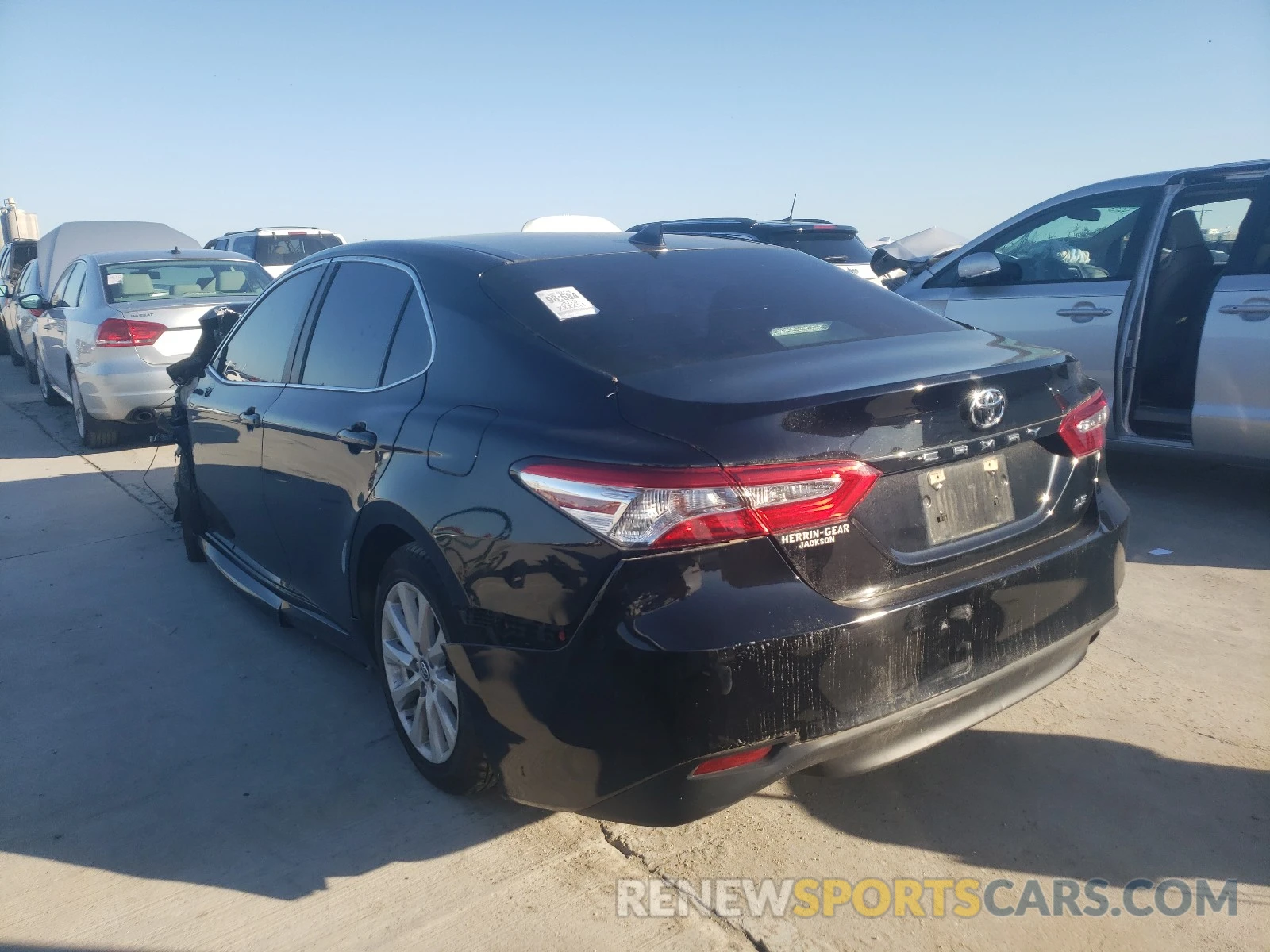 3 Photograph of a damaged car 4T1B11HK8KU696227 TOYOTA CAMRY 2019