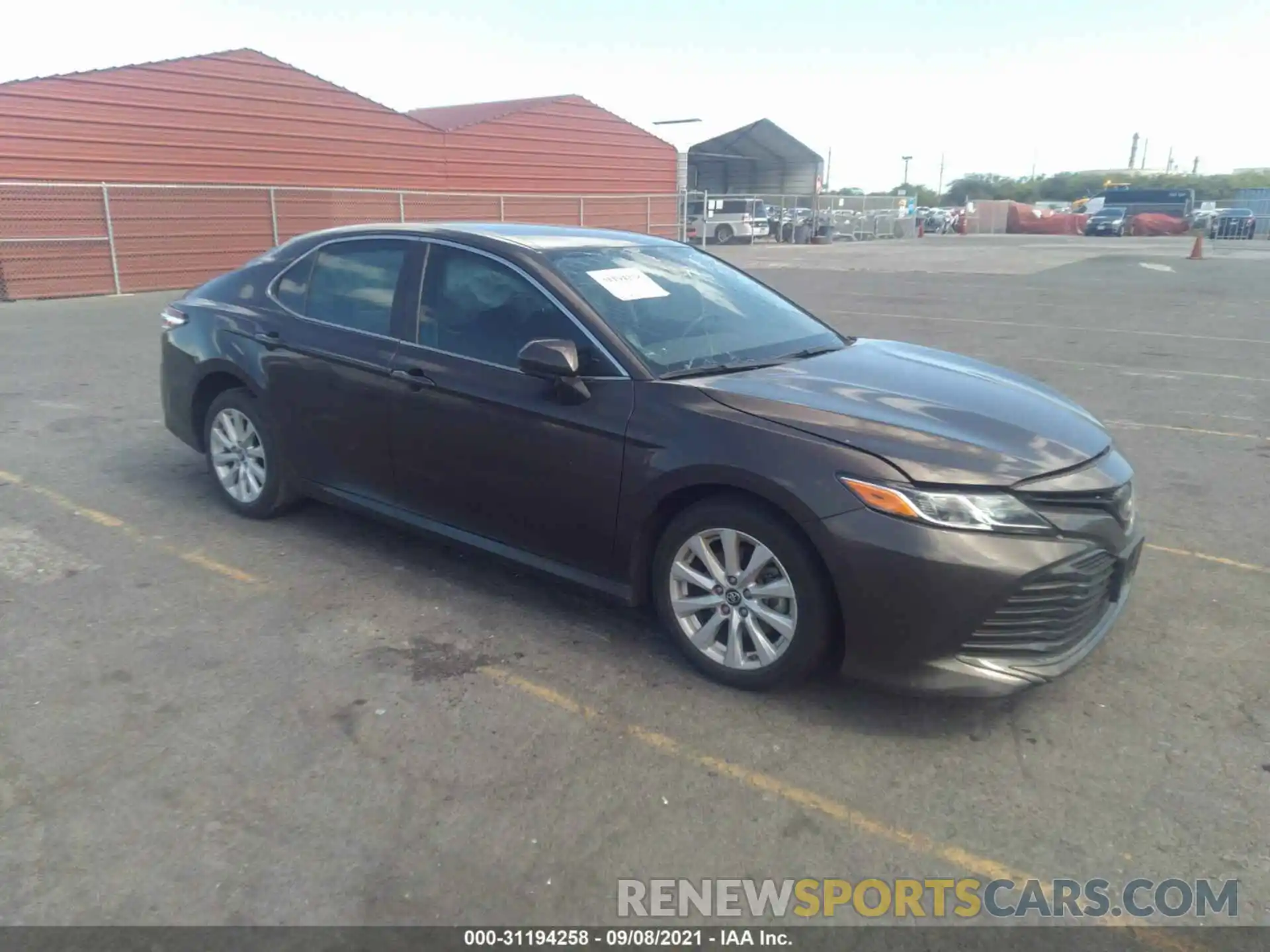 1 Photograph of a damaged car 4T1B11HK8KU699578 TOYOTA CAMRY 2019