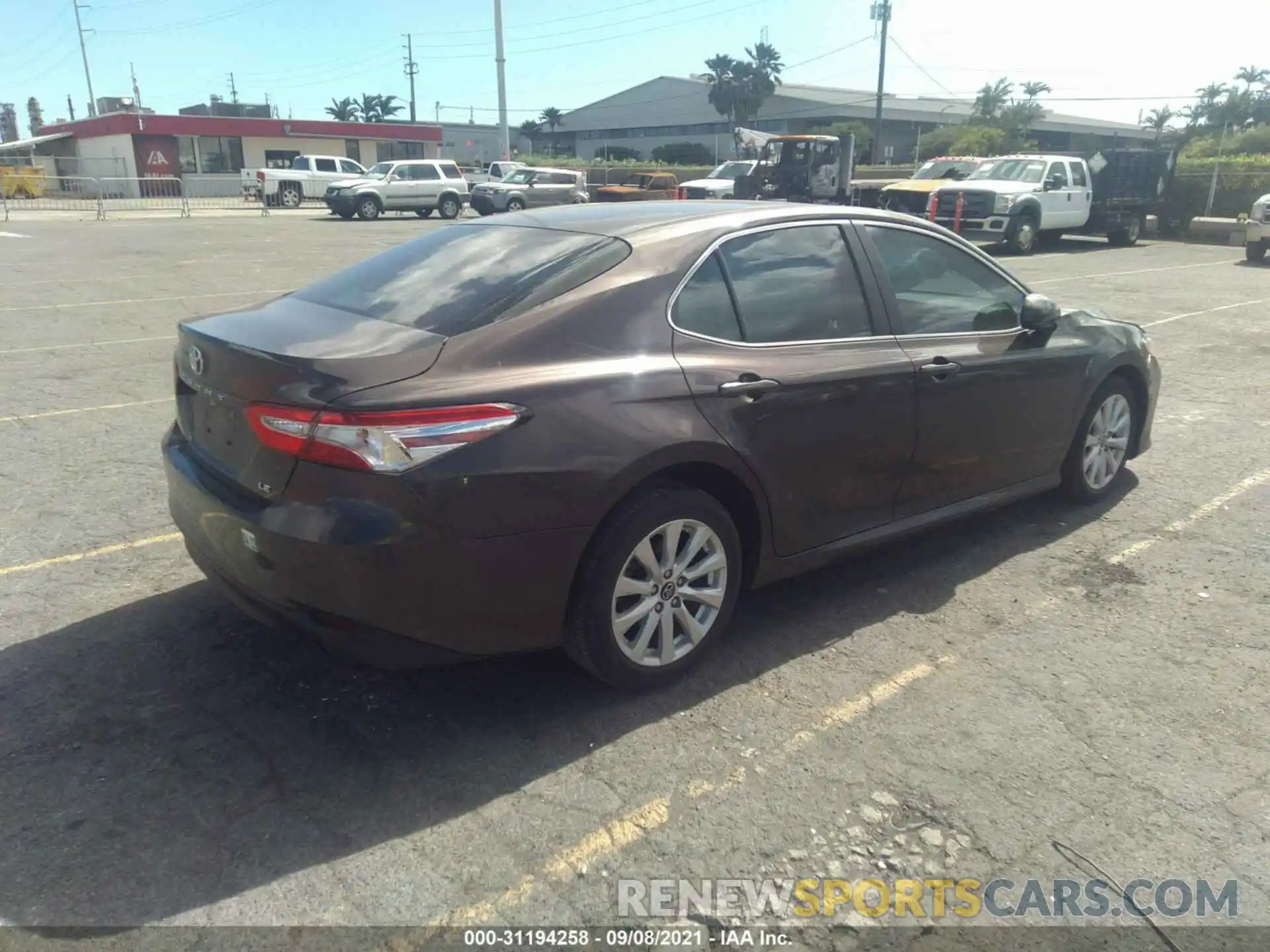 4 Photograph of a damaged car 4T1B11HK8KU699578 TOYOTA CAMRY 2019