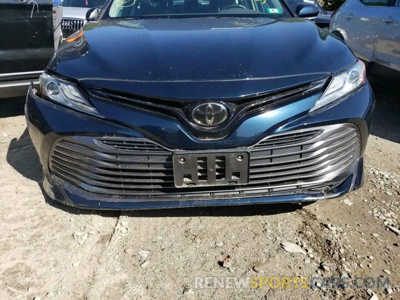 9 Photograph of a damaged car 4T1B11HK8KU699757 TOYOTA CAMRY 2019