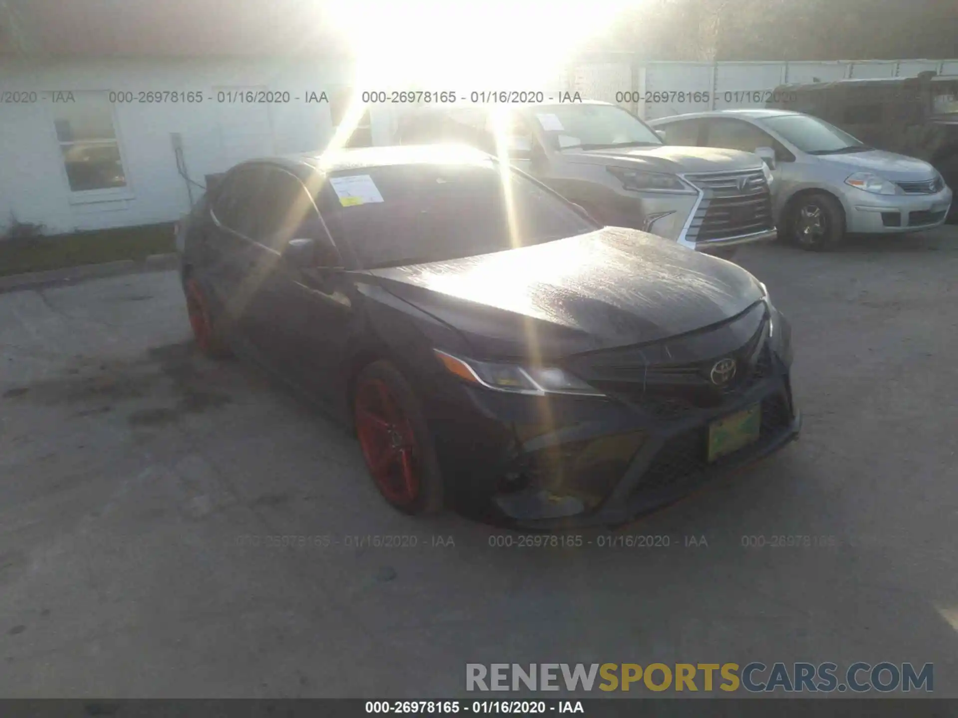 1 Photograph of a damaged car 4T1B11HK8KU699810 TOYOTA CAMRY 2019