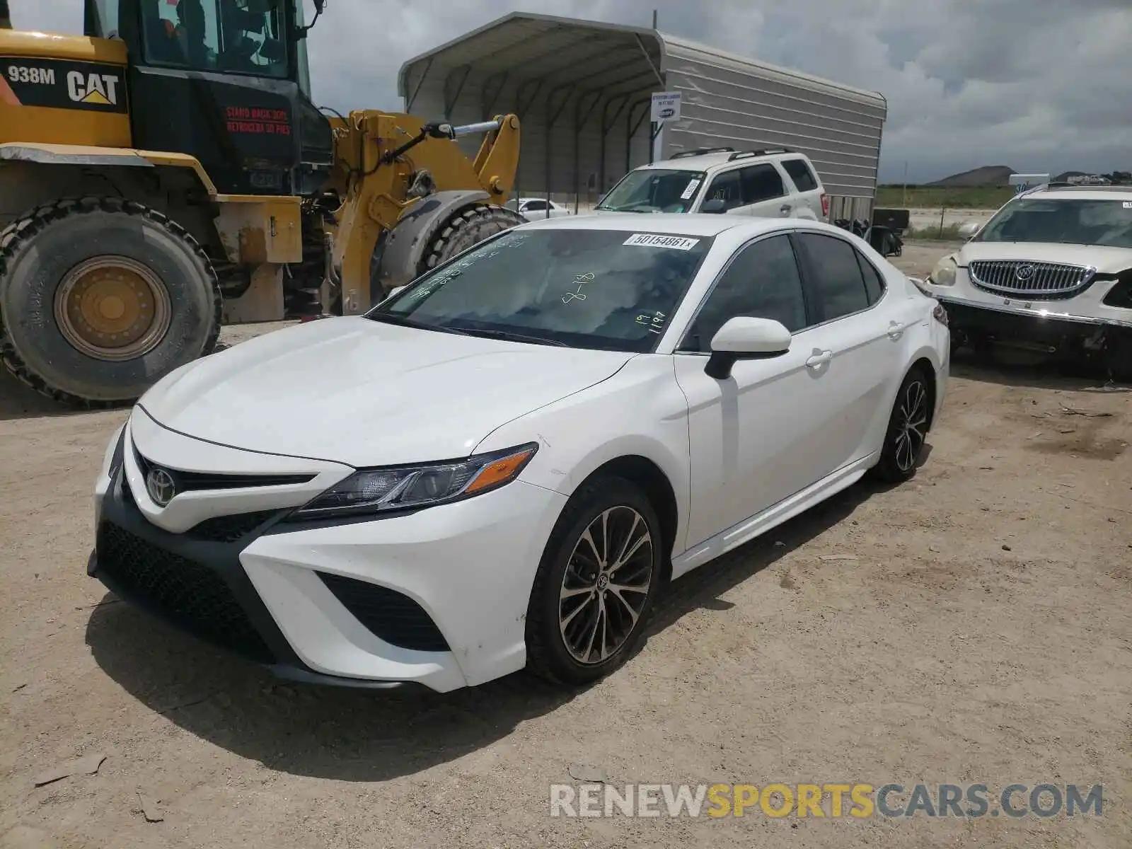 2 Photograph of a damaged car 4T1B11HK8KU701197 TOYOTA CAMRY 2019