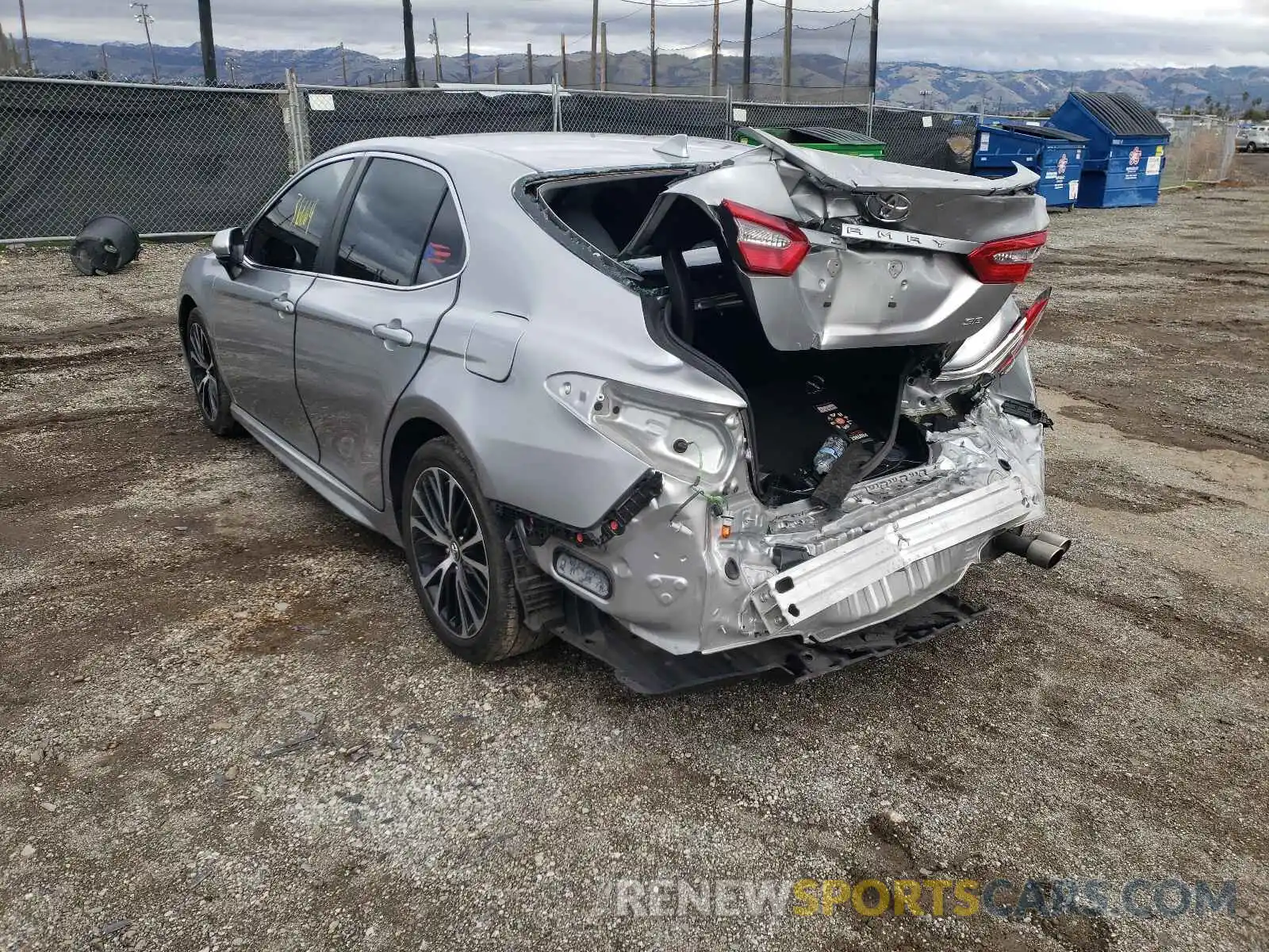 3 Photograph of a damaged car 4T1B11HK8KU701586 TOYOTA CAMRY 2019