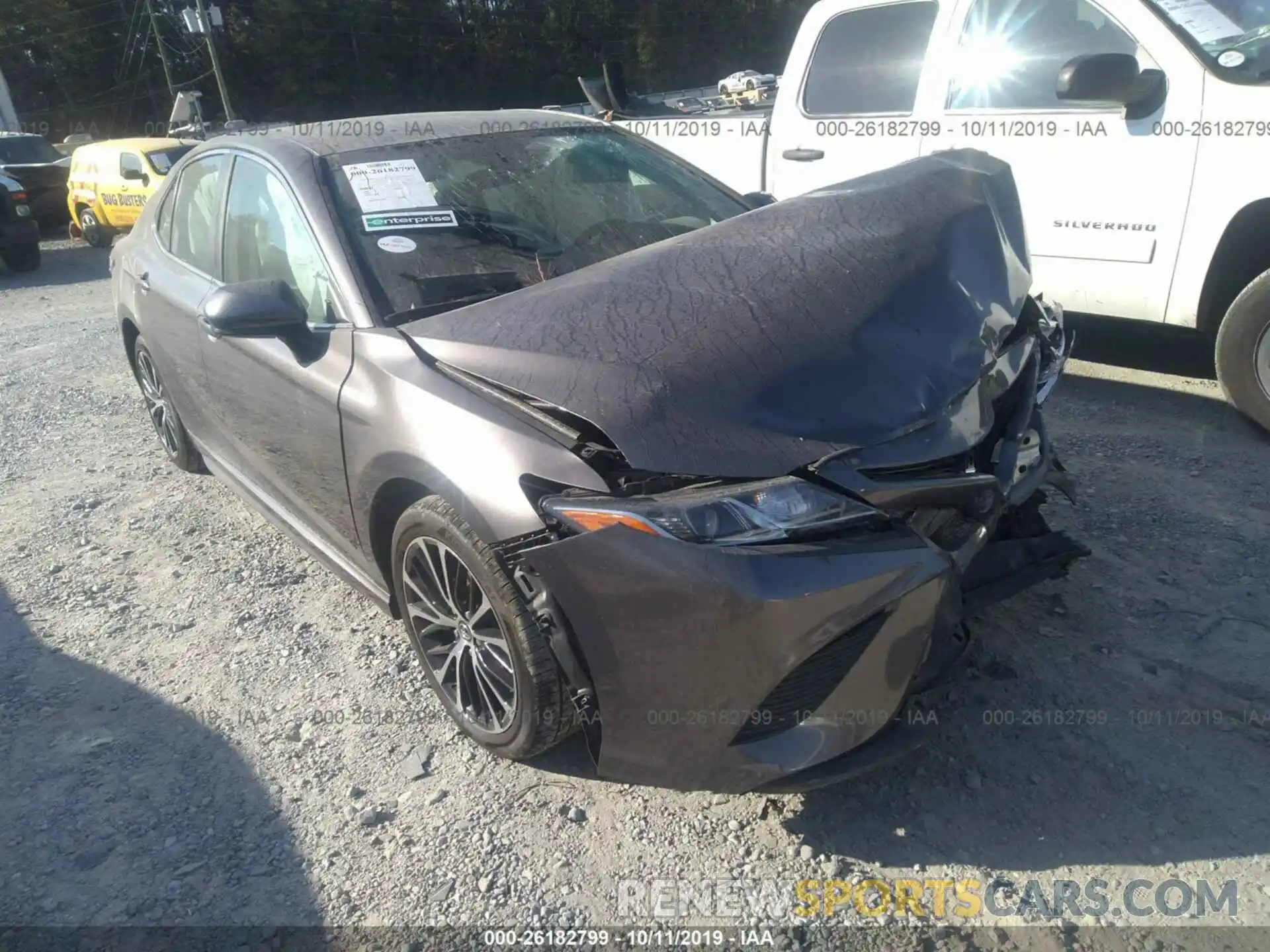 1 Photograph of a damaged car 4T1B11HK8KU701961 TOYOTA CAMRY 2019