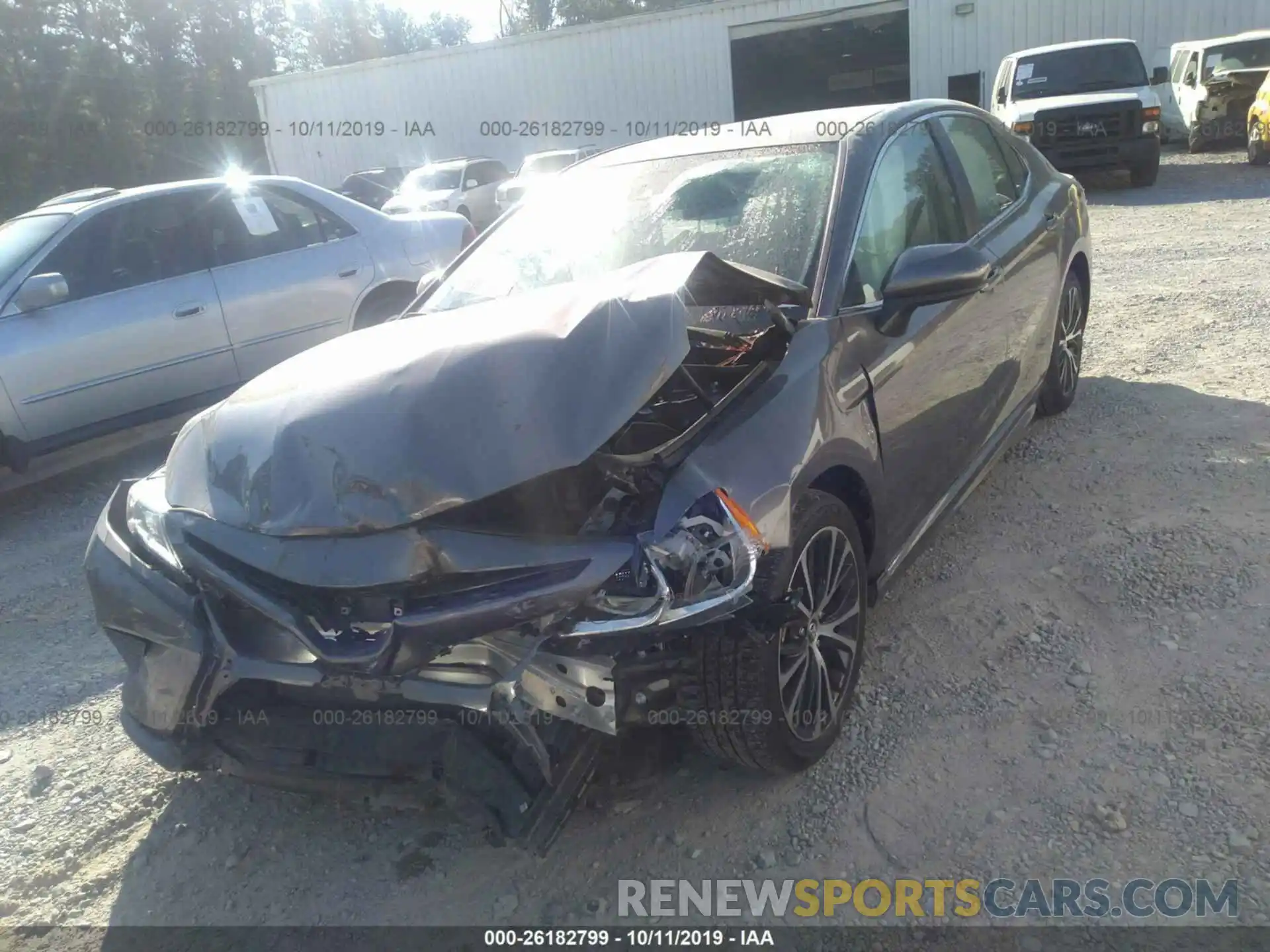 2 Photograph of a damaged car 4T1B11HK8KU701961 TOYOTA CAMRY 2019